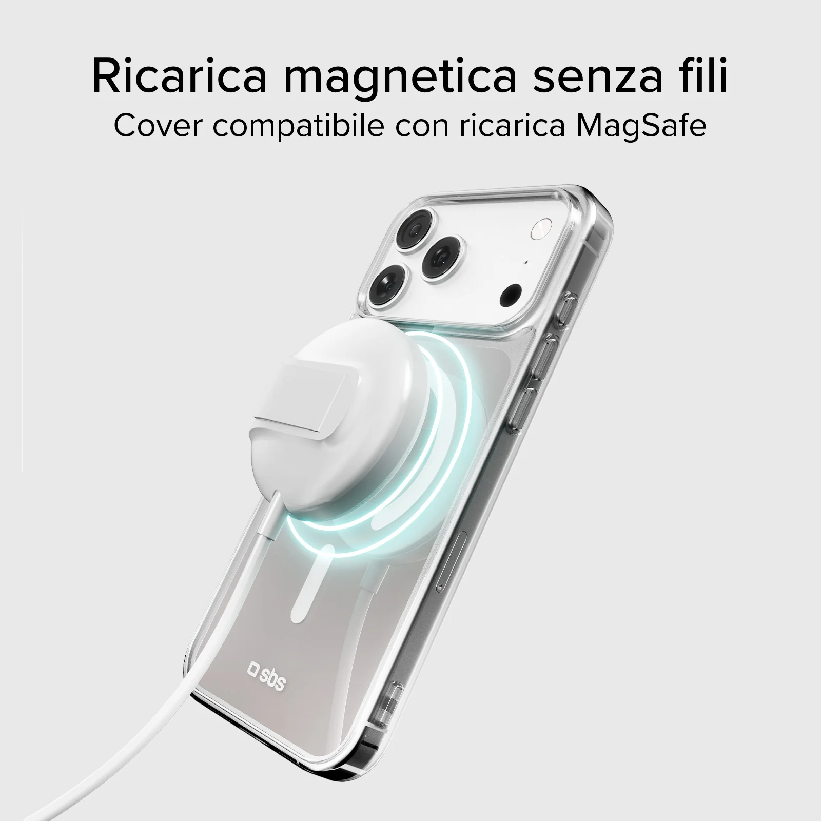 Cover trasparente e sottile per iPhone 17 Pro compatibile con ricarica Magsafe - Image 9