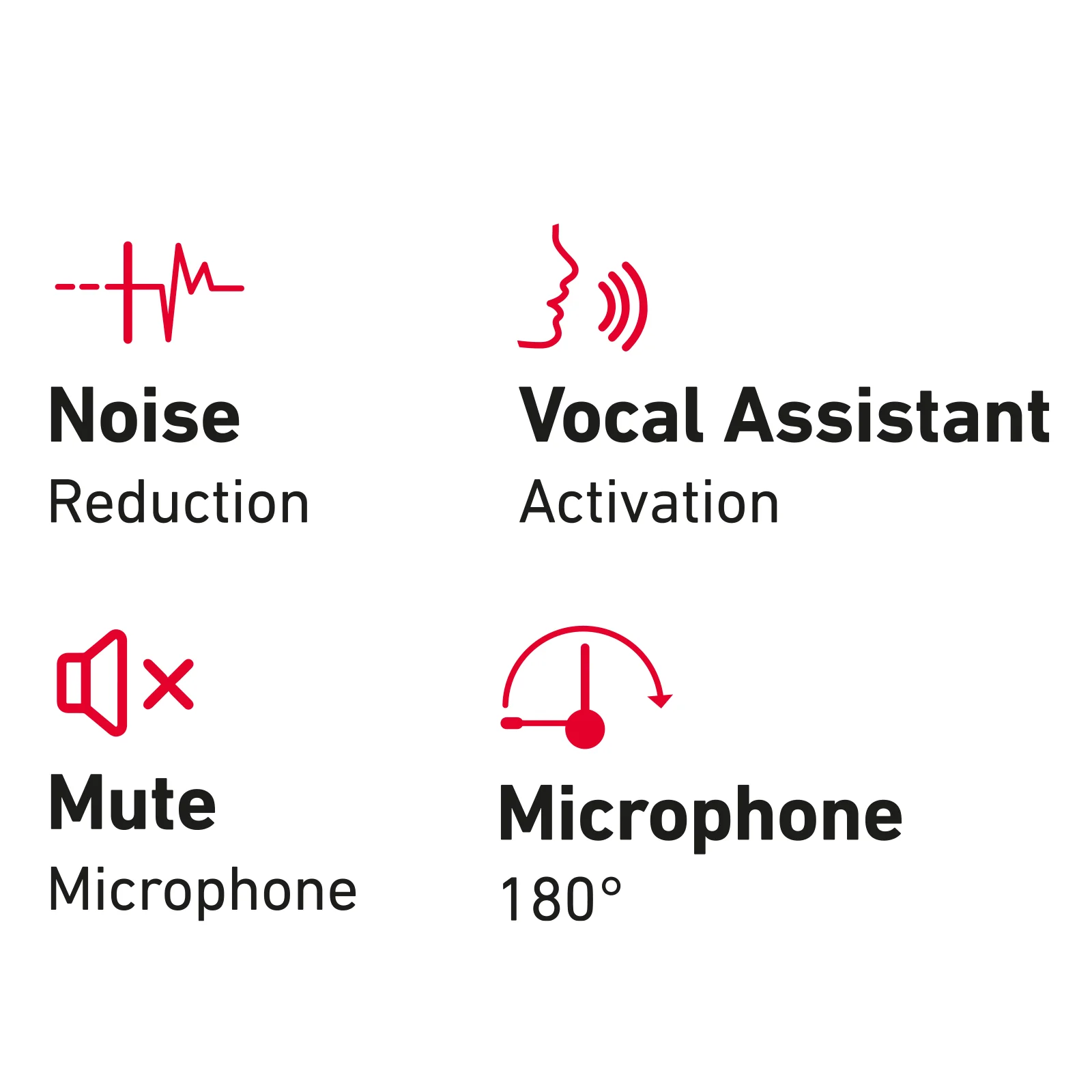 Cuffia mono Wireless Multipoint con microfono - Image 2
