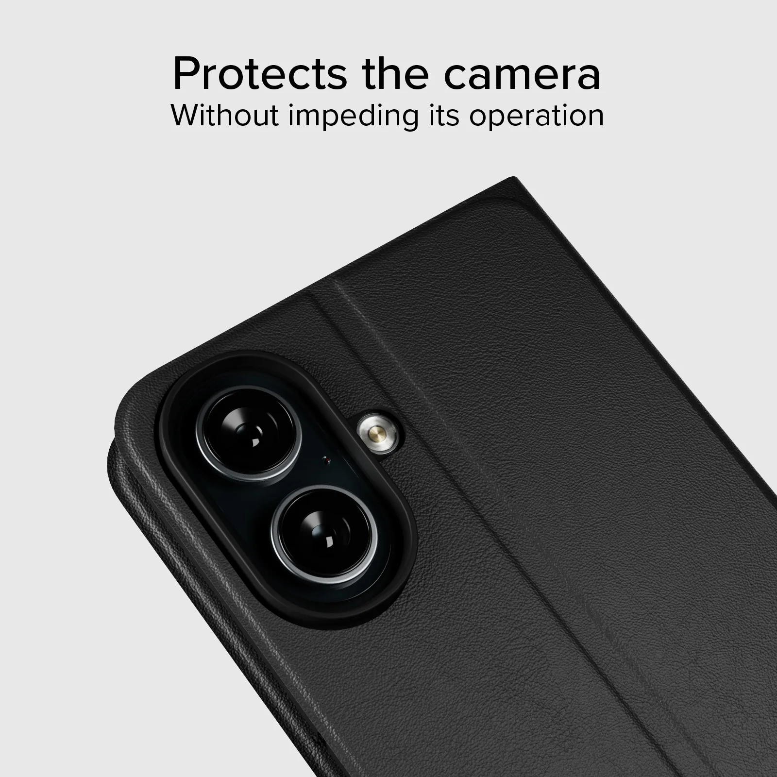 Custodia a libro con supporto stand e superficie soft touch per iPhone 16 Plus - Image 10