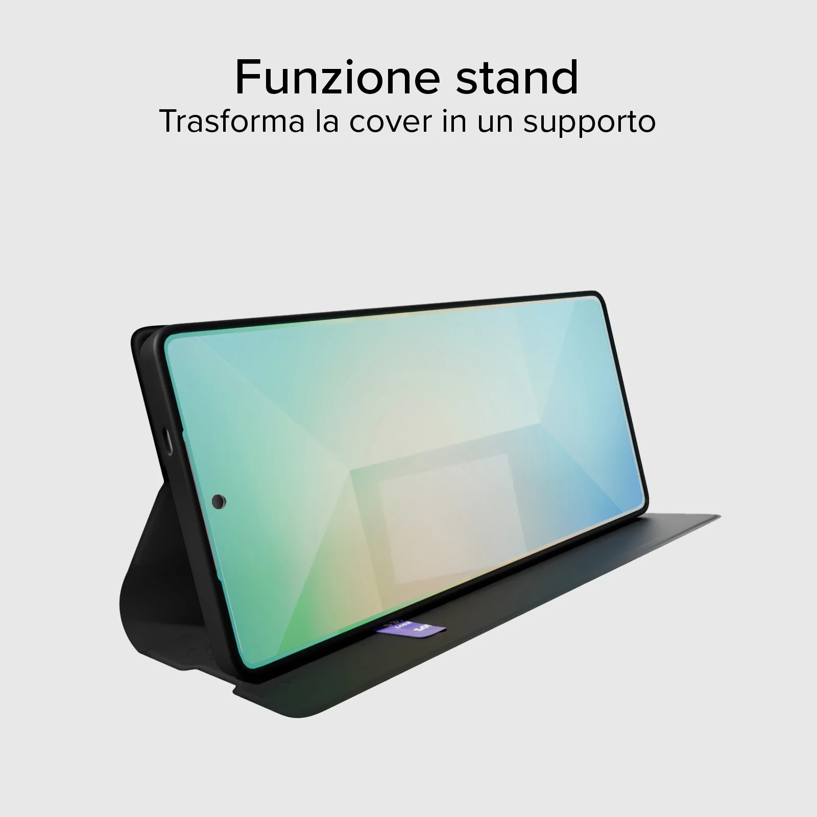Custodia a libro con supporto stand, soft touch per Samsung S25 Ultra - Image 7