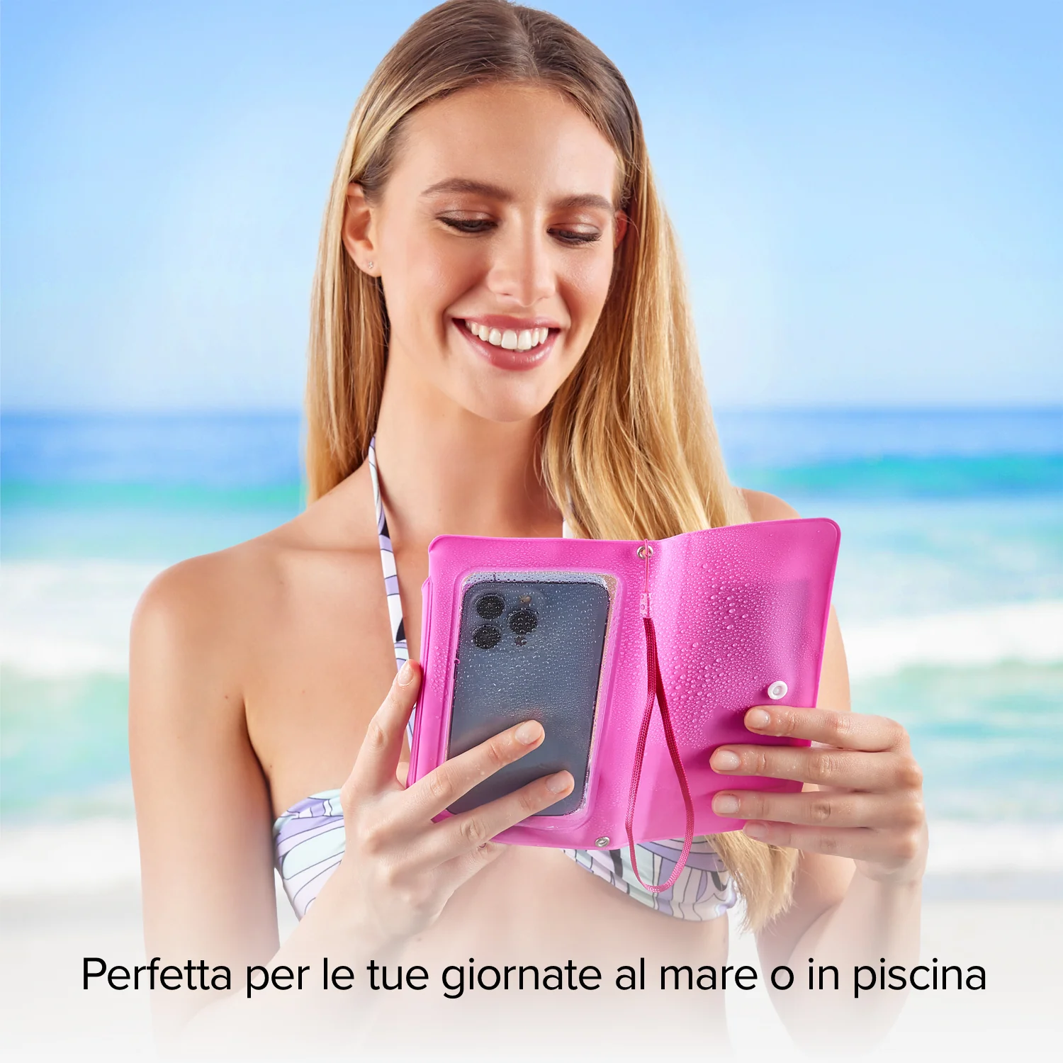 Custodia a libro universale resistente agli schizzi d’acqua - Image 14