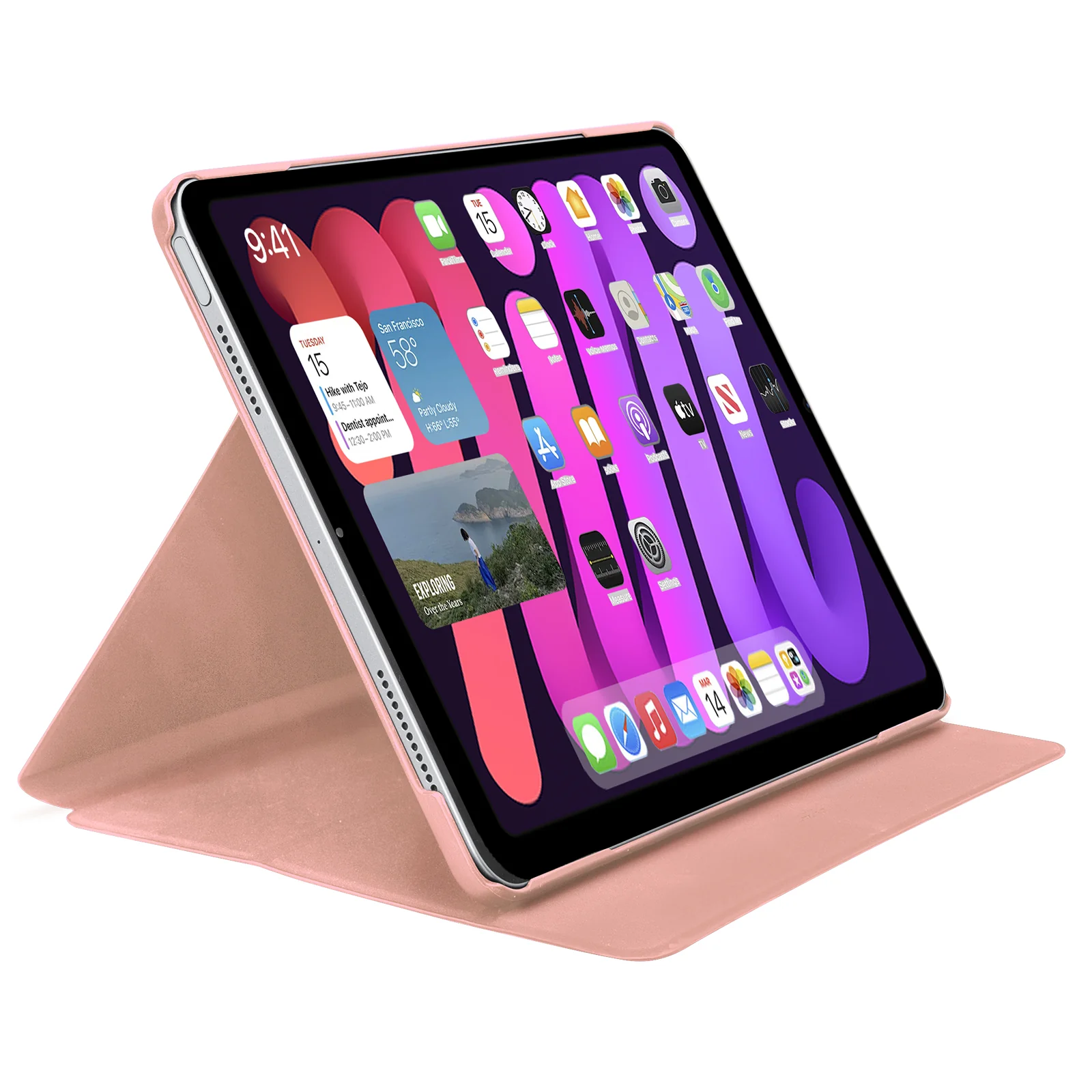 Custodia Book Pro con supporto a leggio per iPad Mini 6/Mini 7 - Image 8