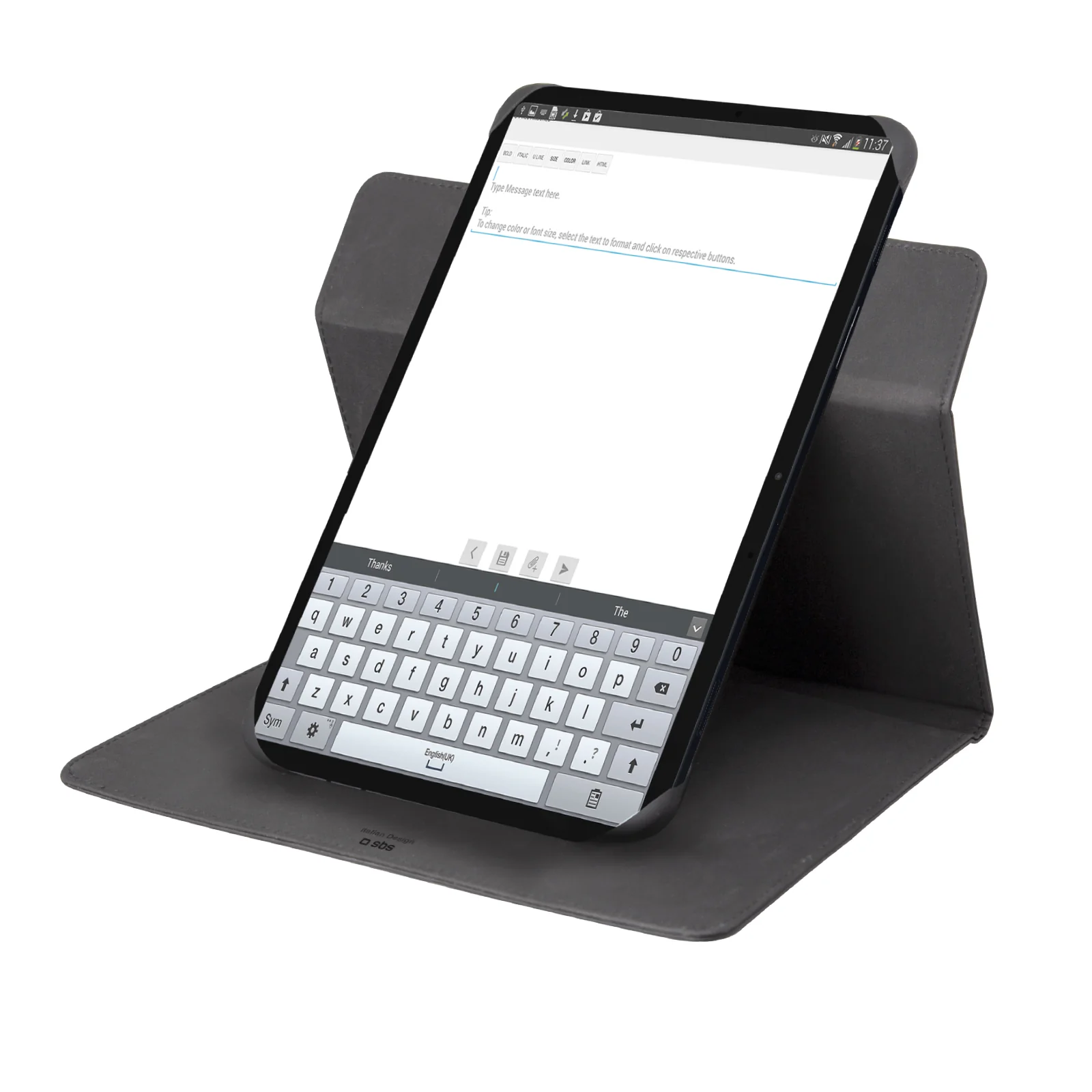 Book Case - Custodia a libro per tablet fino a 11’’ con supporto girevole - Image 2