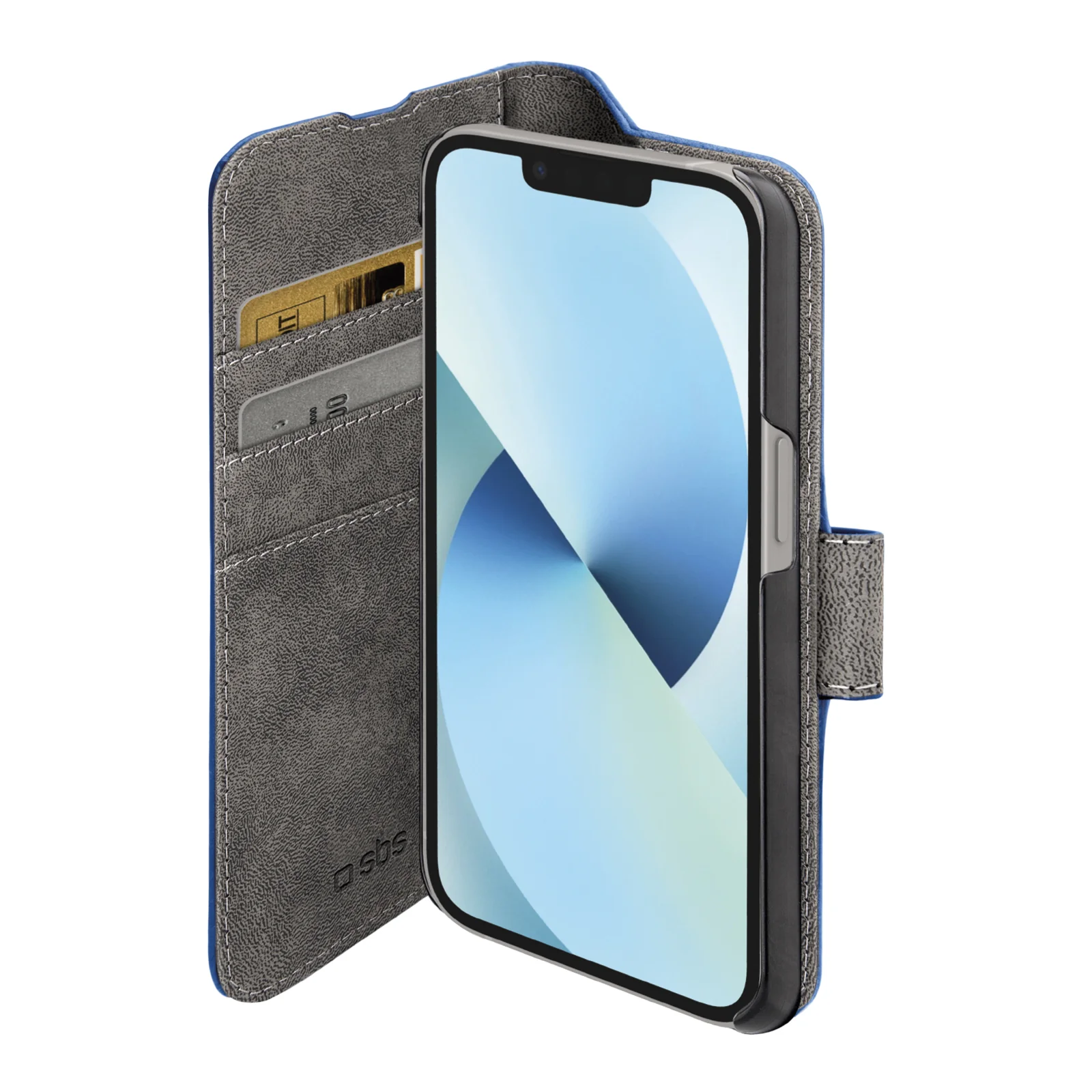 Custodia Book Wallet con funzione stand per iPhone 14/13 - Image 2