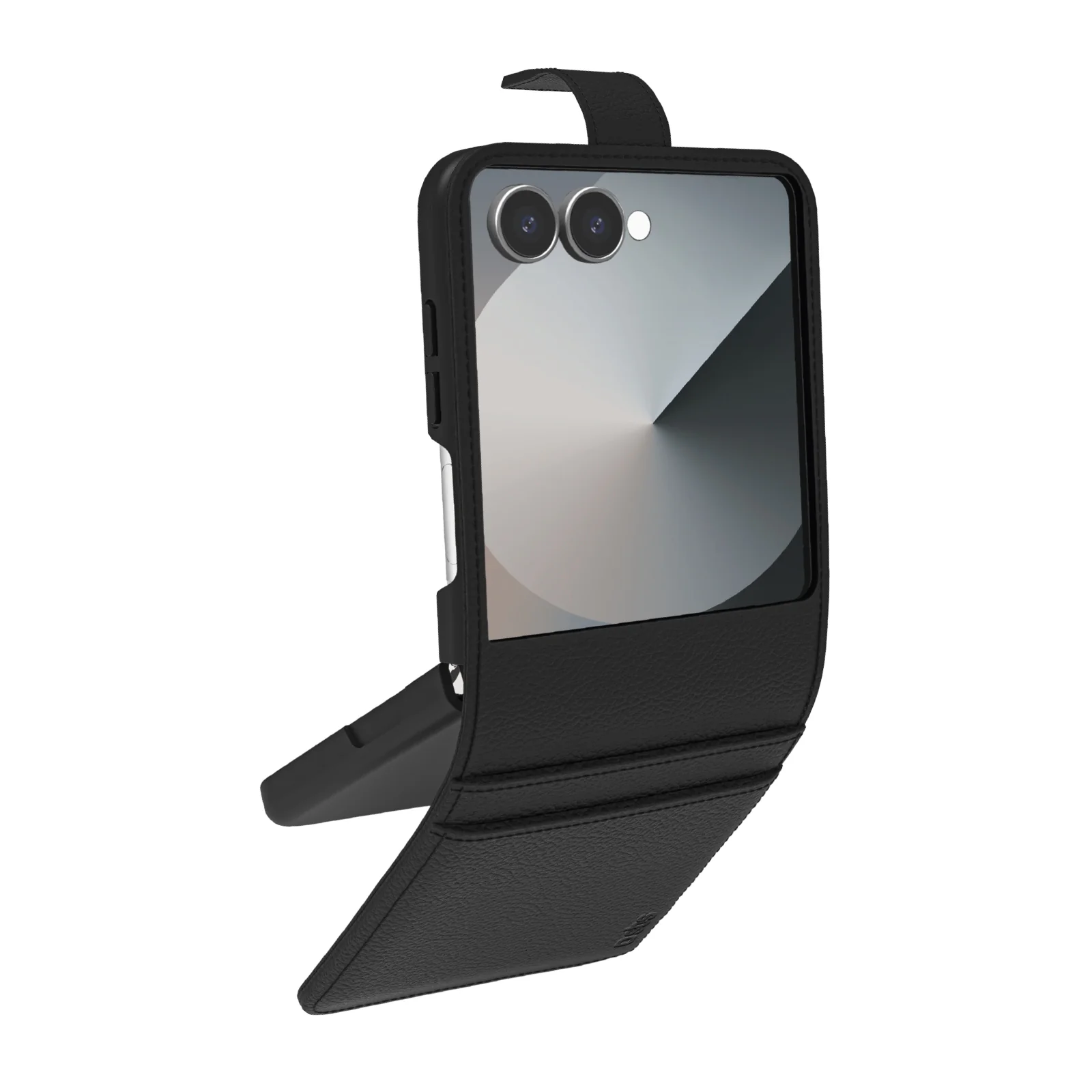 Custodia flip con chiusura magnetica e portatessere per Samsung Z Flip 7