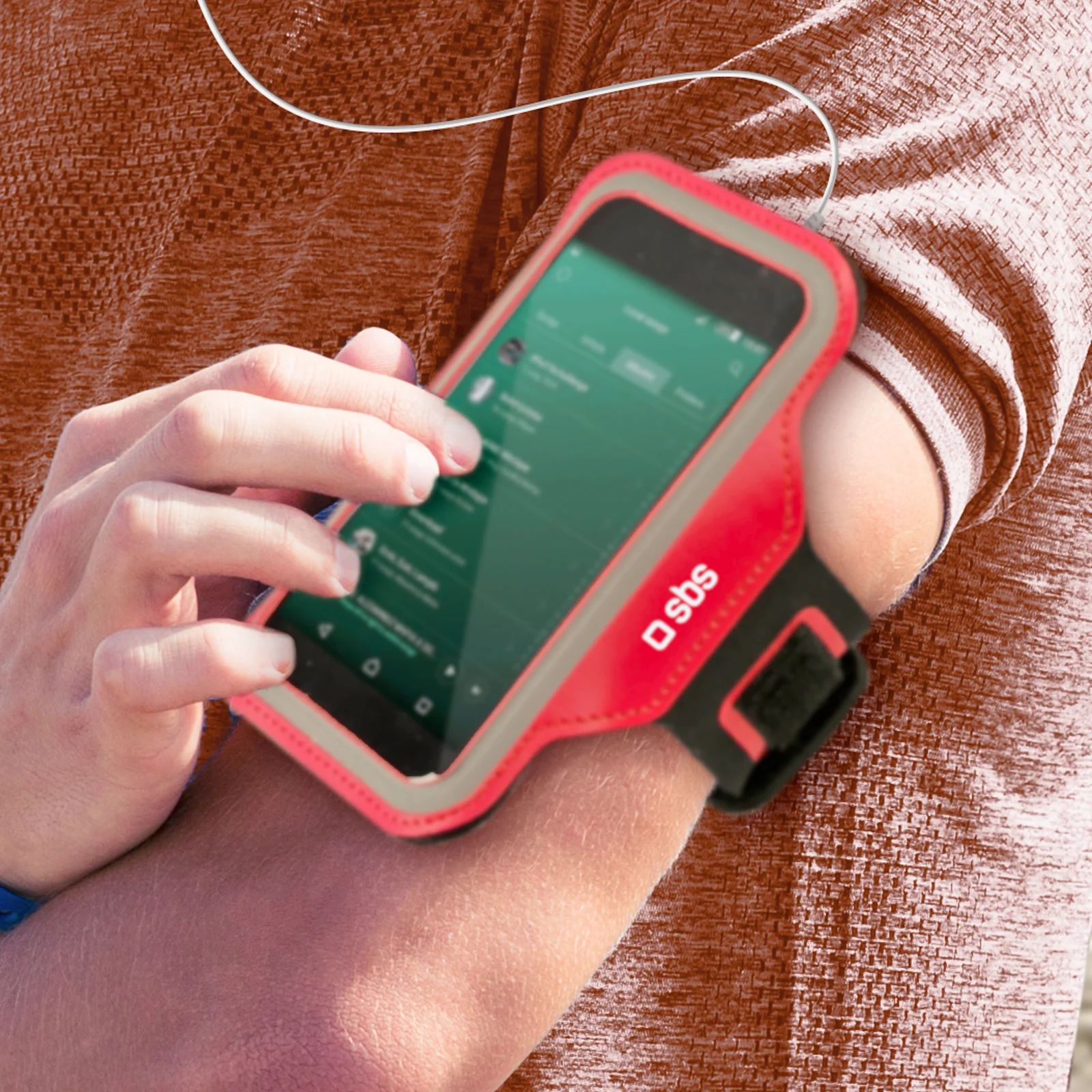 Custodia sportiva da braccio per smartphone fino a 4,5" - Image 2