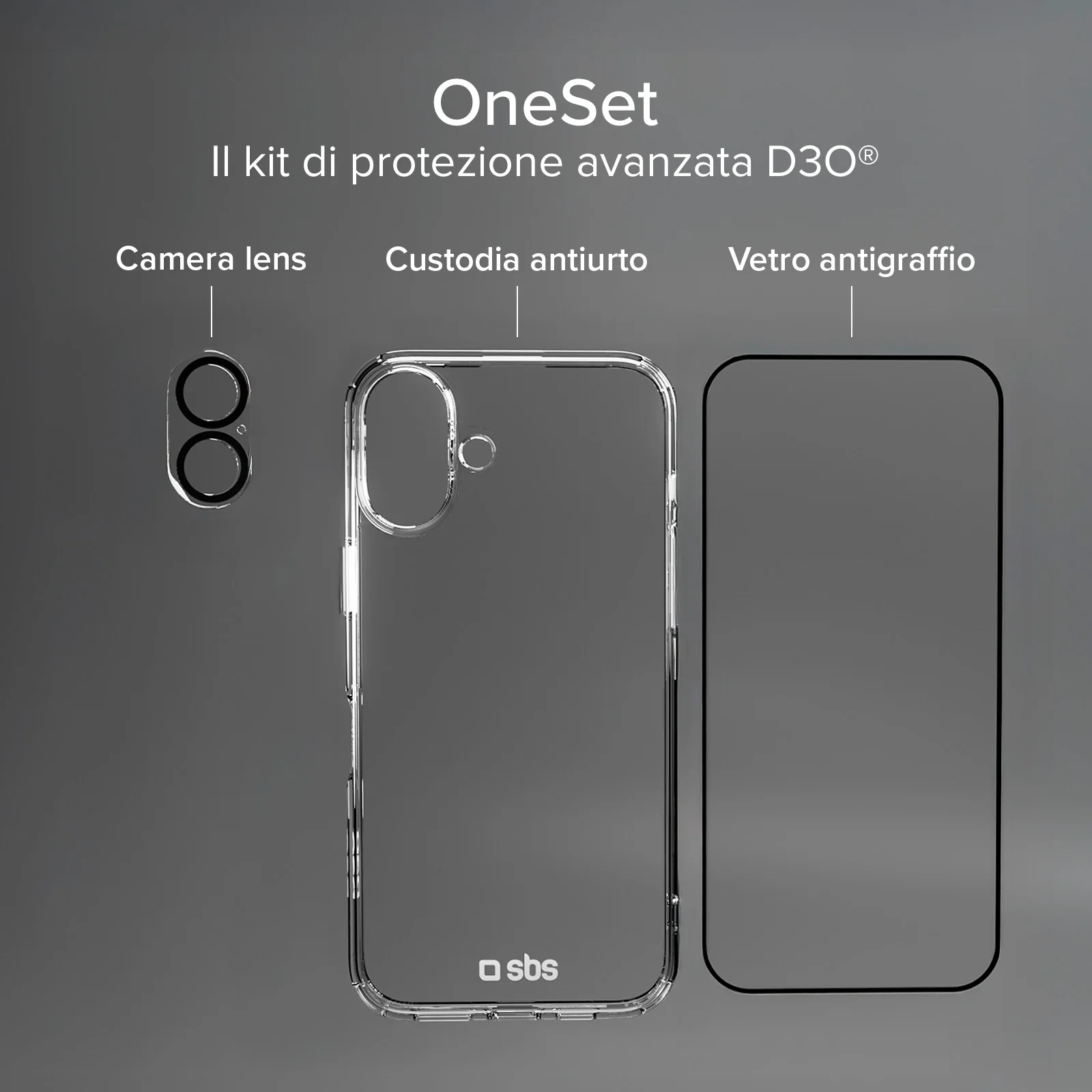 Kit Protezione totale D3O per iPhone 16 - Image 2