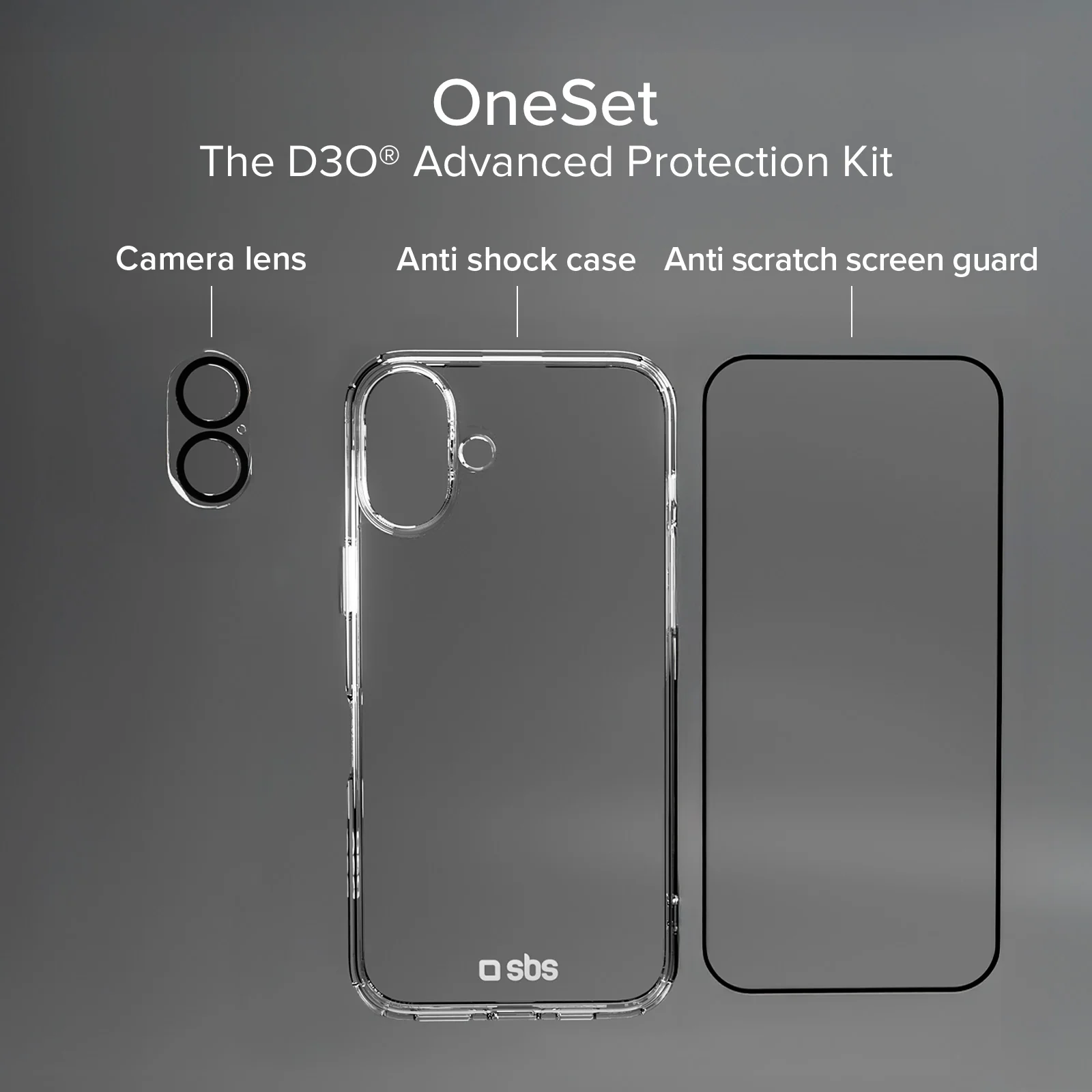 Kit Protezione totale D3O per iPhone 16 - Image 3