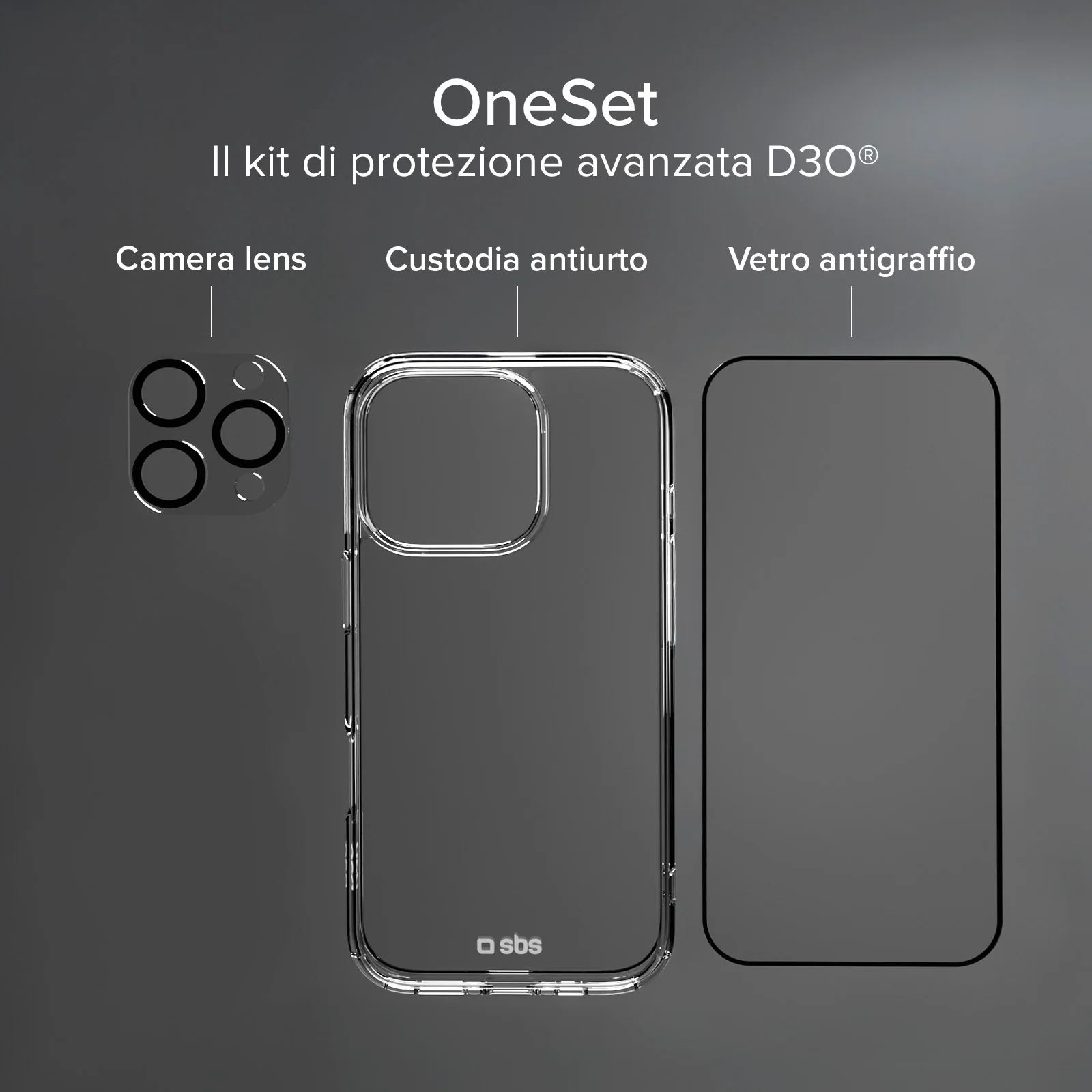 Kit Protezione totale D3O per iPhone 16 Pro Max - Image 2