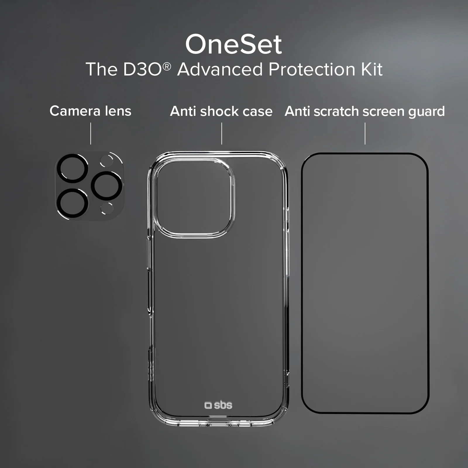 Kit Protezione totale D3O per iPhone 16 Pro - Image 3
