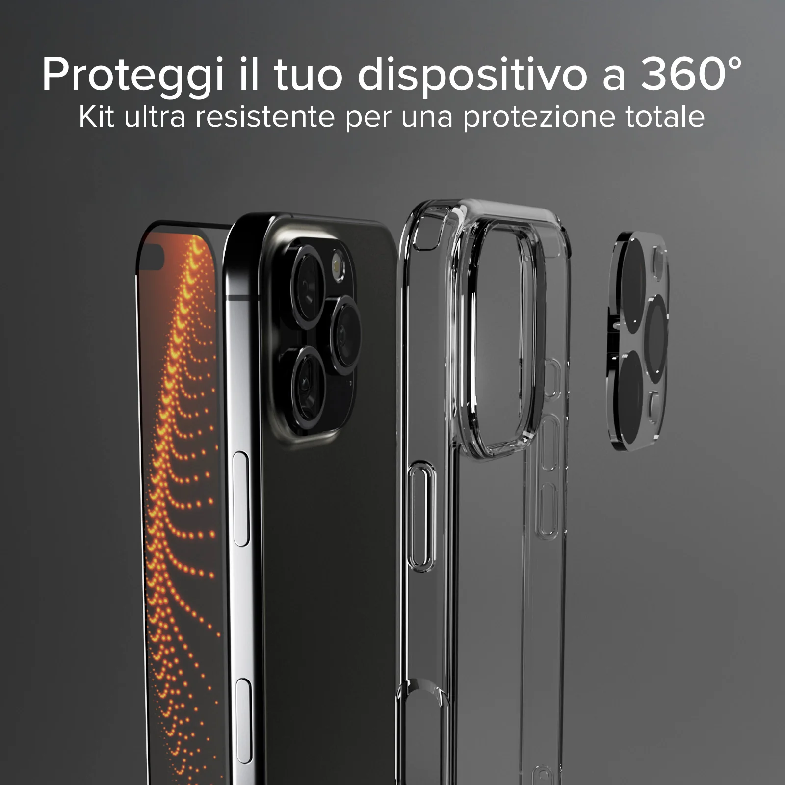 Kit Protezione totale D3O per iPhone 16 Pro - Image 5
