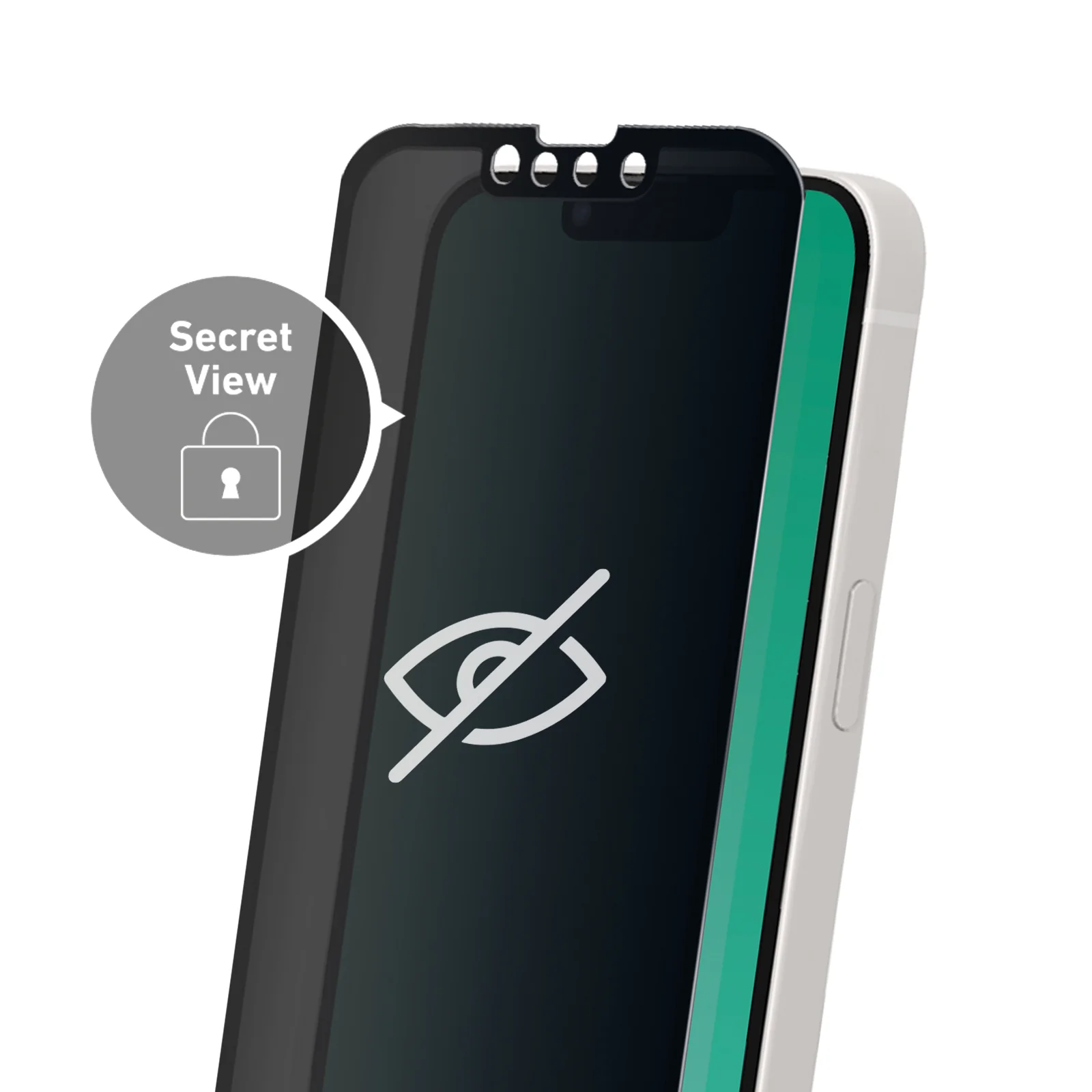 Glass screen protector Full Cover Privacy per iPhone 13/13 Pro - Image 2