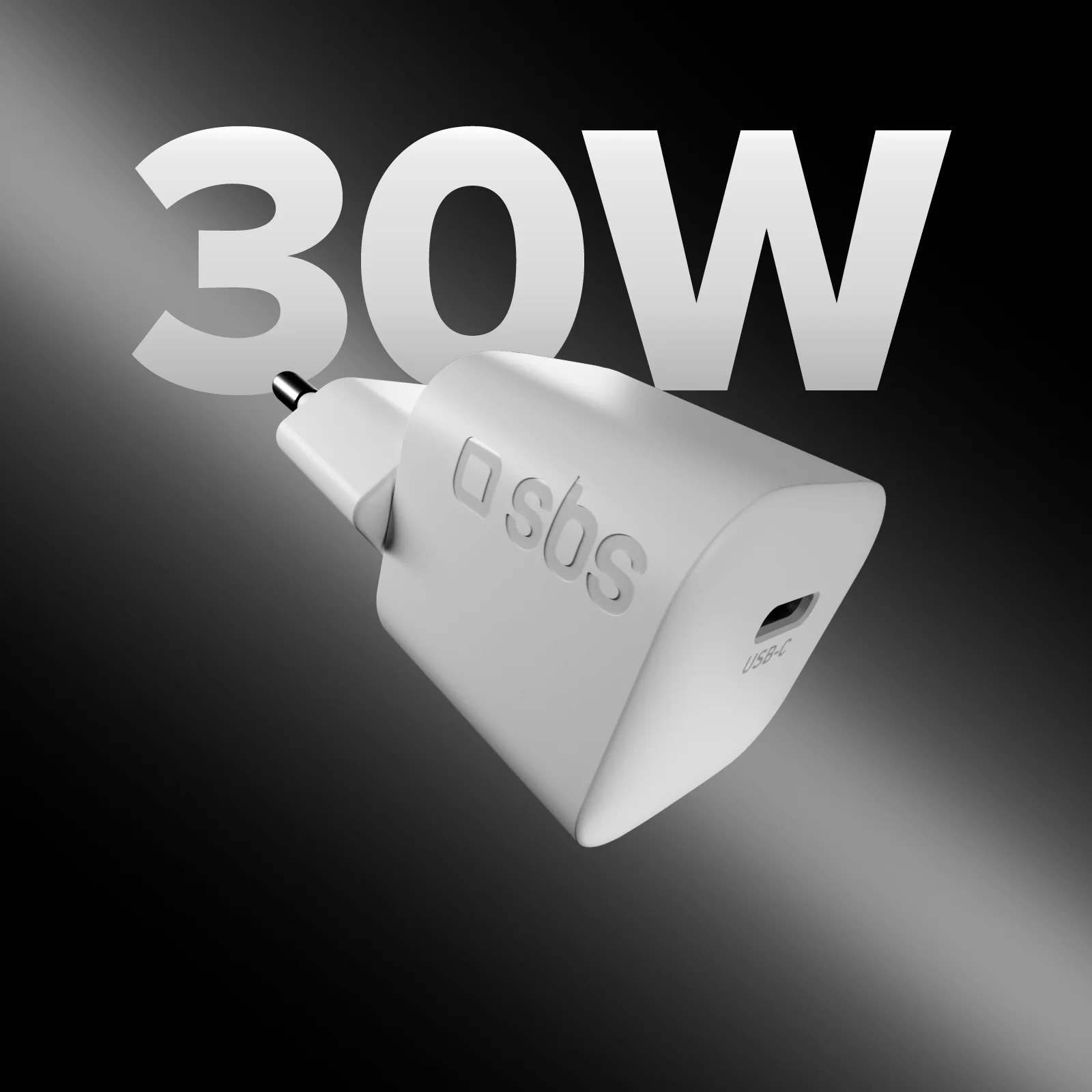 Kit caricatore 30W USB-C Power Delivery e cavo USB-C 1,5 m con rivestimento in tessuto intrecciato - Image 3