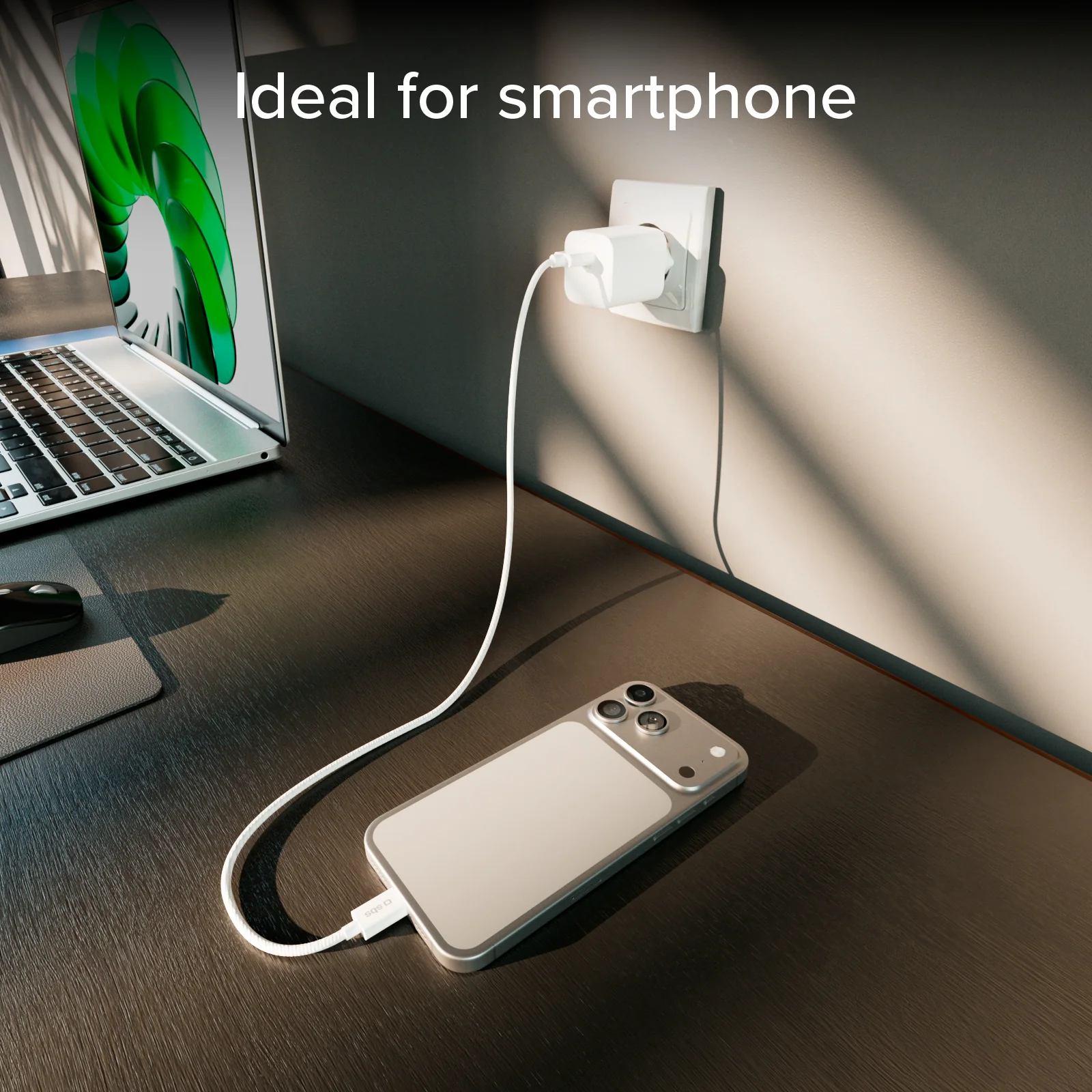 Kit di ricarica con caricatore da muro 40W e cavo USB-C intrecciato antigroviglio 1,5 m - Image 16