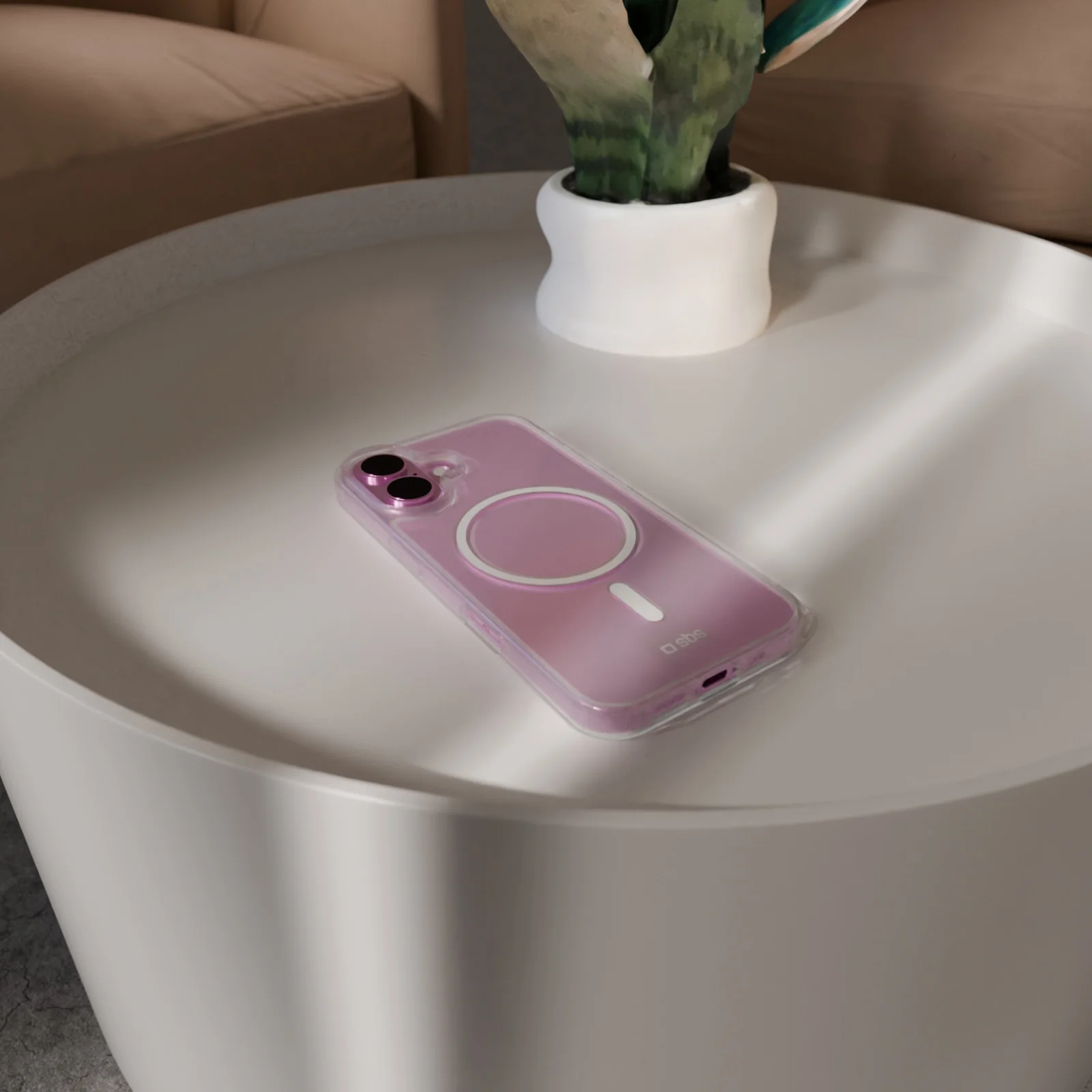 Cover trasparente rigida compatibile con ricarica MagSafe per iPhone 16 Plus - Image 14