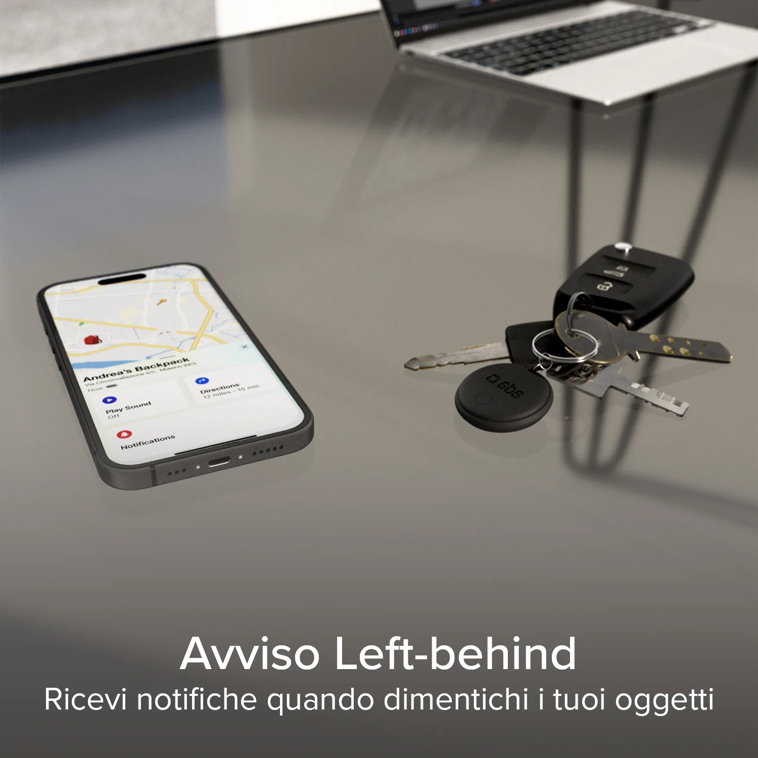 Localizzatori Tracker Wireless compatibili con Apple Find My e Google Find Hub - Image 13