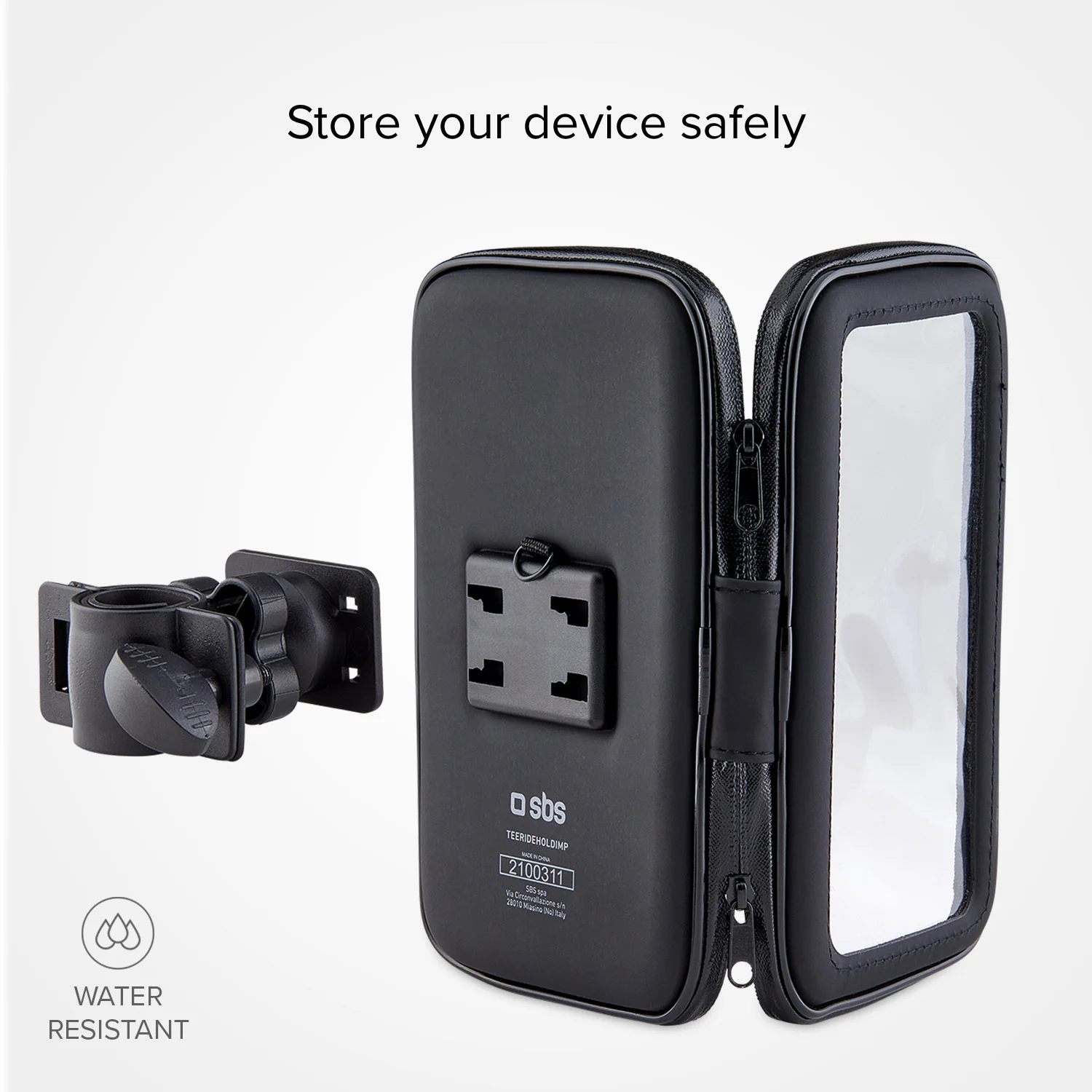 Porta cellulare fino a 6,7 pollici per monopattino, impermeabile, touch screen - Image 4
