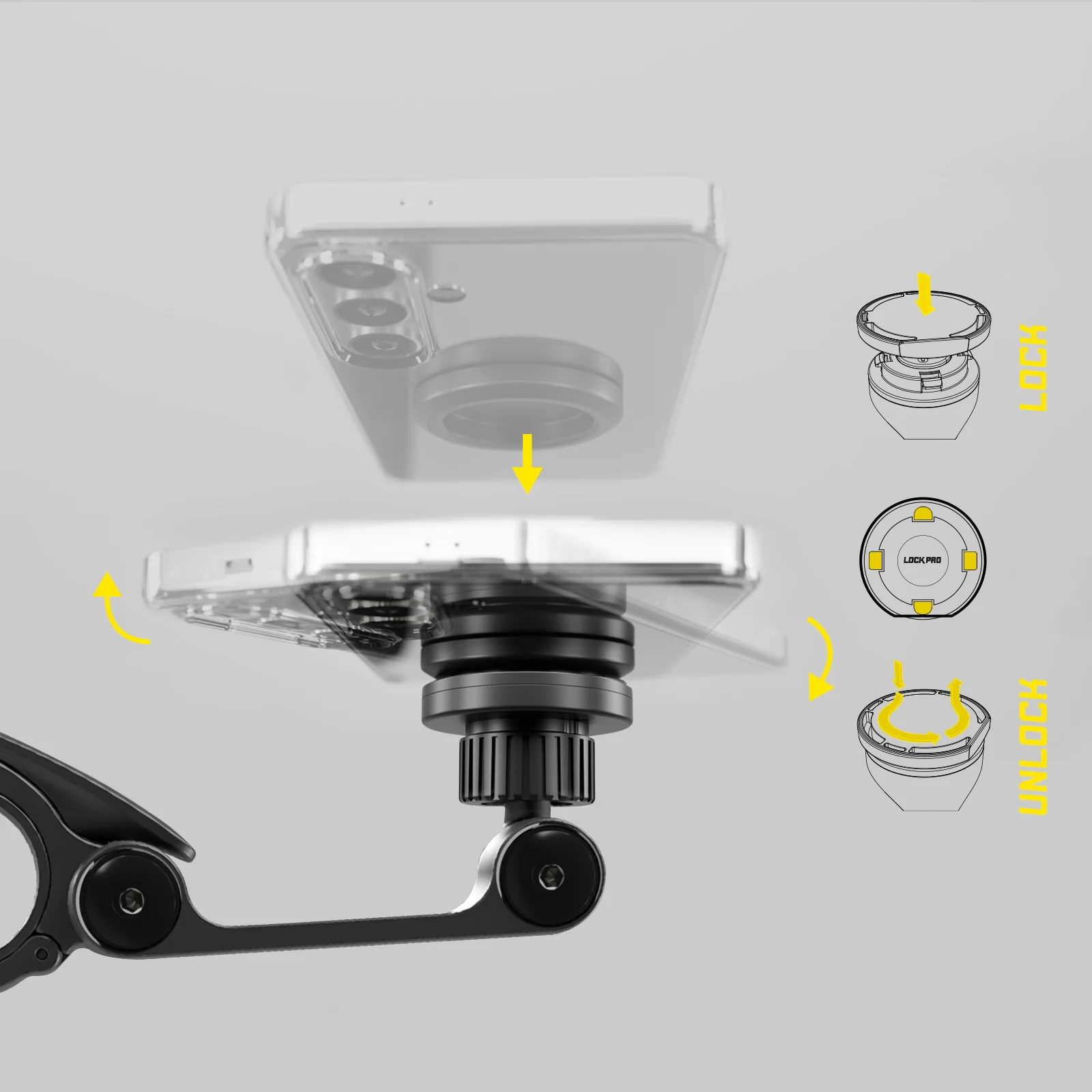 Portacellulare Lock Pro da moto per smartphone - Image 14