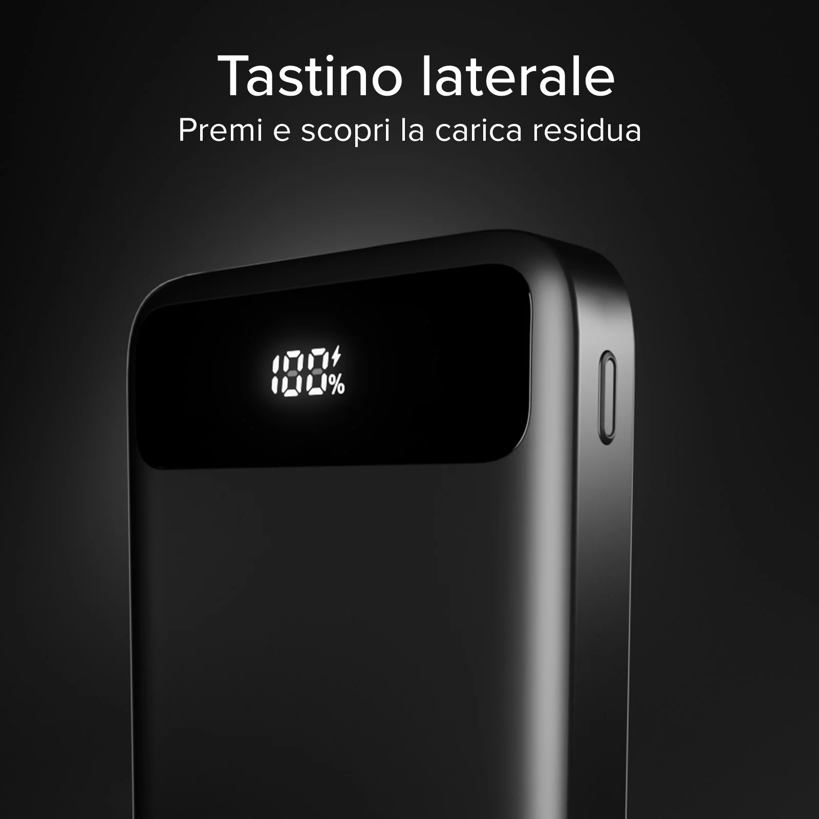 Power bank compatto da 10.000 mAh con ricarica rapida e display LCD - Image 17