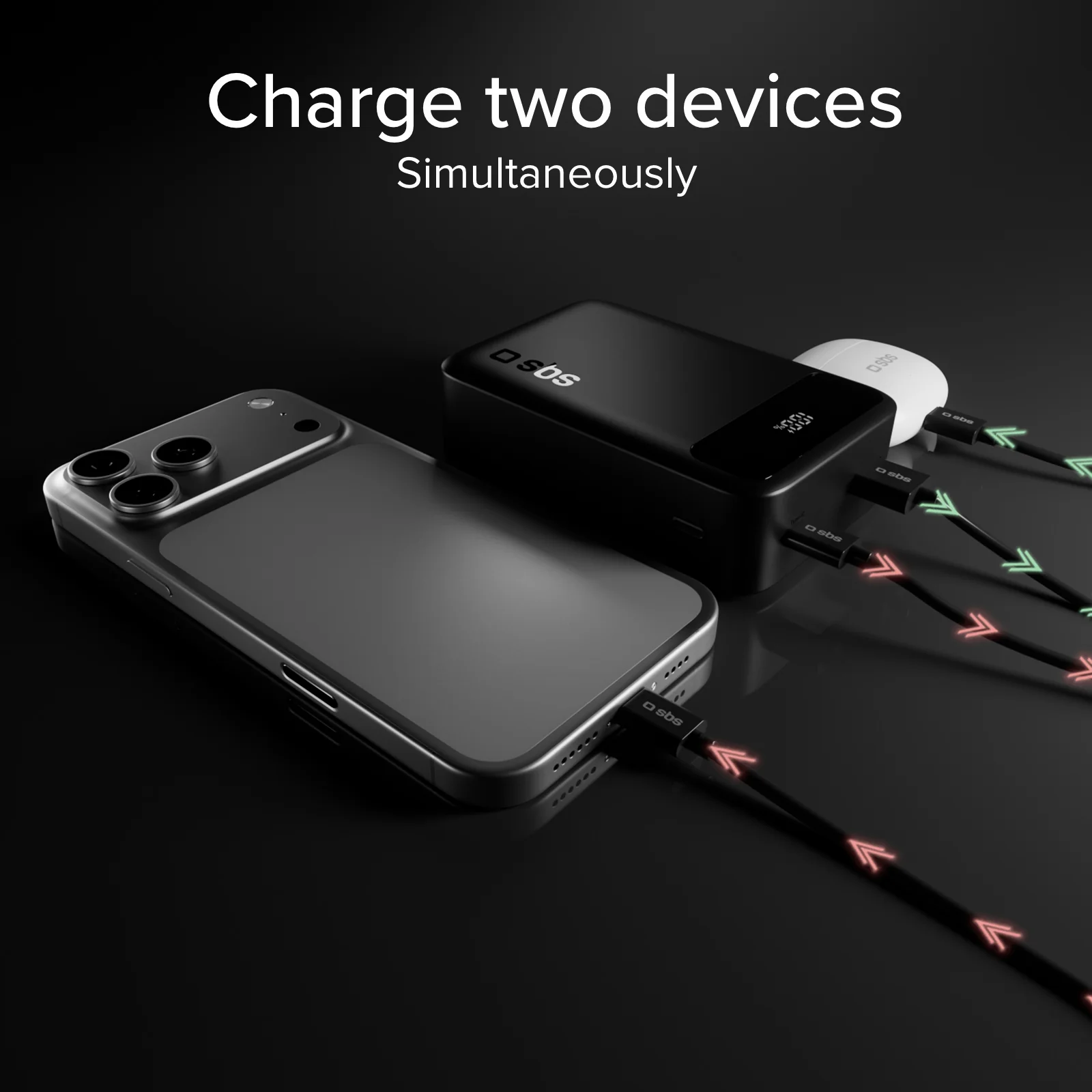 Power bank compatto 20000mah con display e ricarica rapida 20w USB-C e USB-A - Image 12