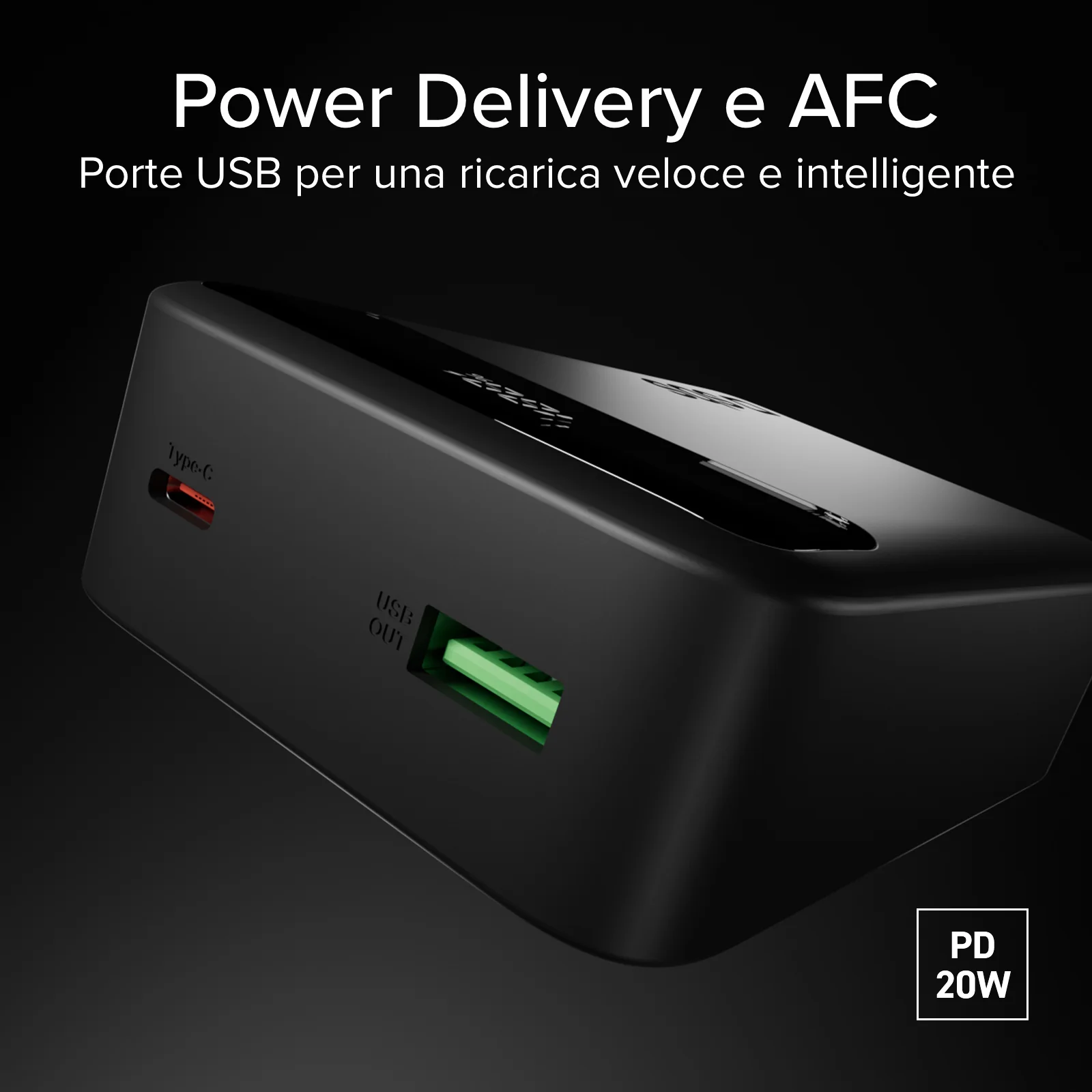 Power bank compatto 20000mah con display e ricarica rapida 20w USB-C e USB-A - Image 15