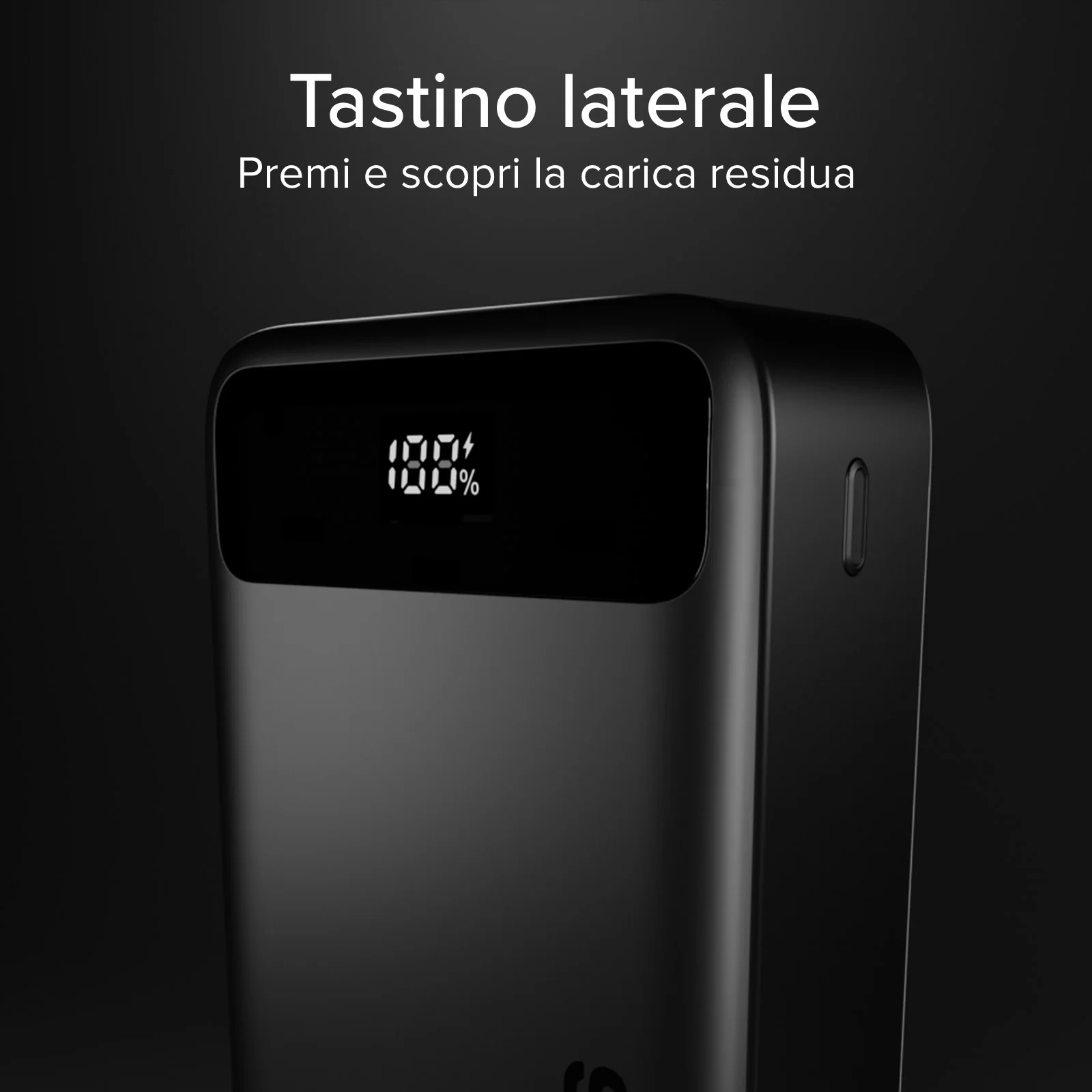 Power bank compatto 20000mah con display e ricarica rapida 20w USB-C e USB-A - Image 17