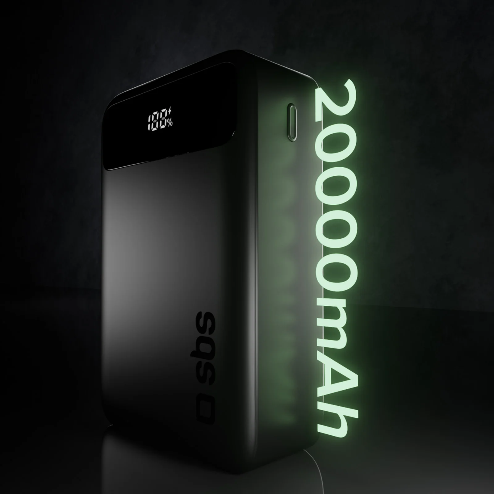 Power bank compatto 20000mah con display e ricarica rapida 20w USB-C e USB-A - Image 5
