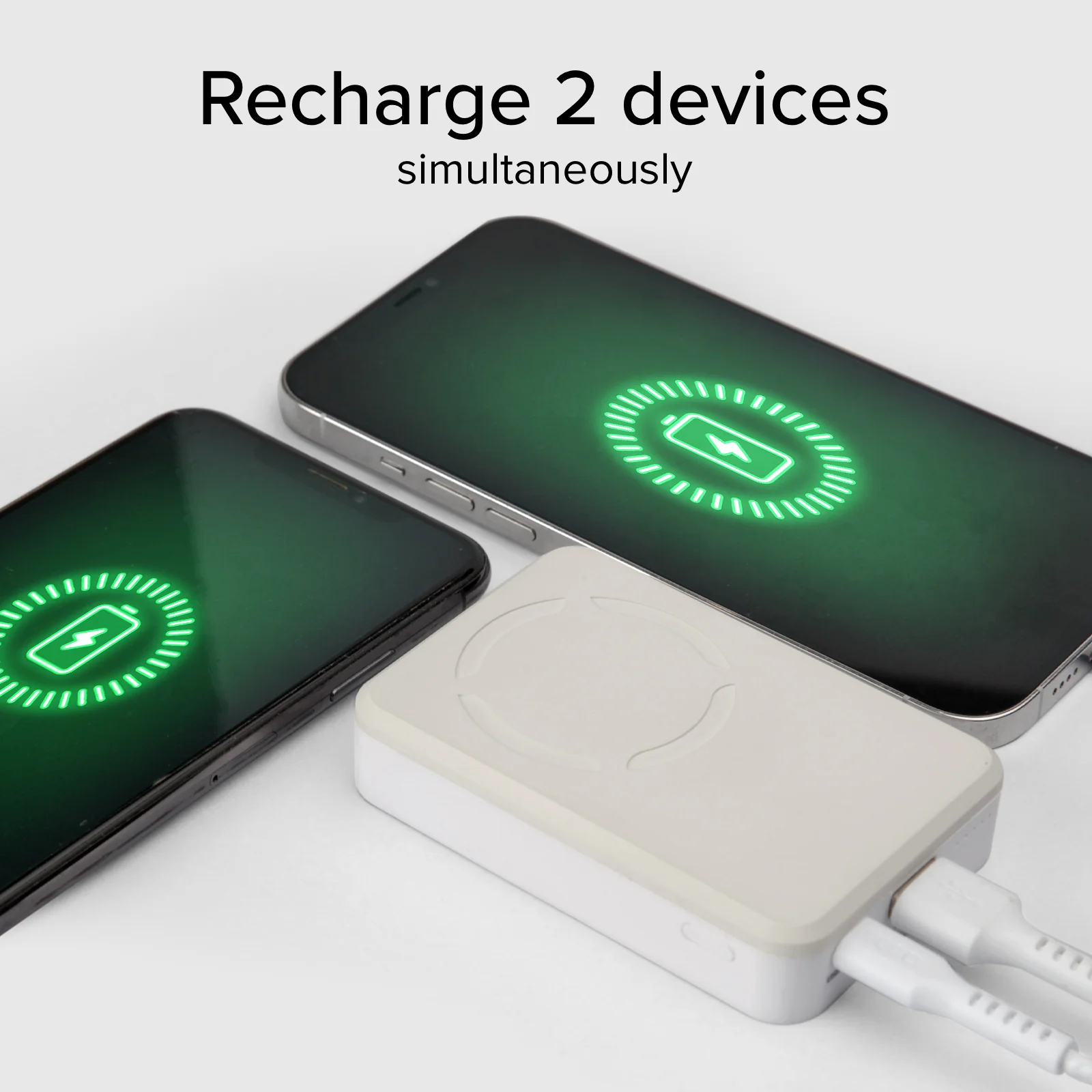 Power bank da 5000 mAh wireless magnetico con funzione stand - Image 10