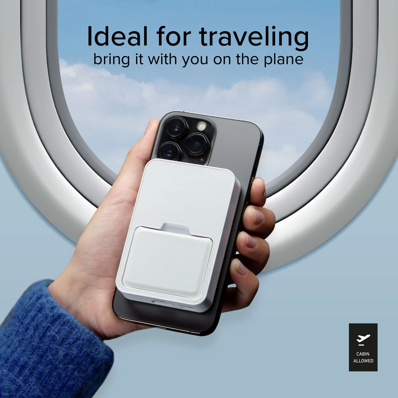 Power bank da 5000 mAh wireless magnetico con funzione stand - Image 19