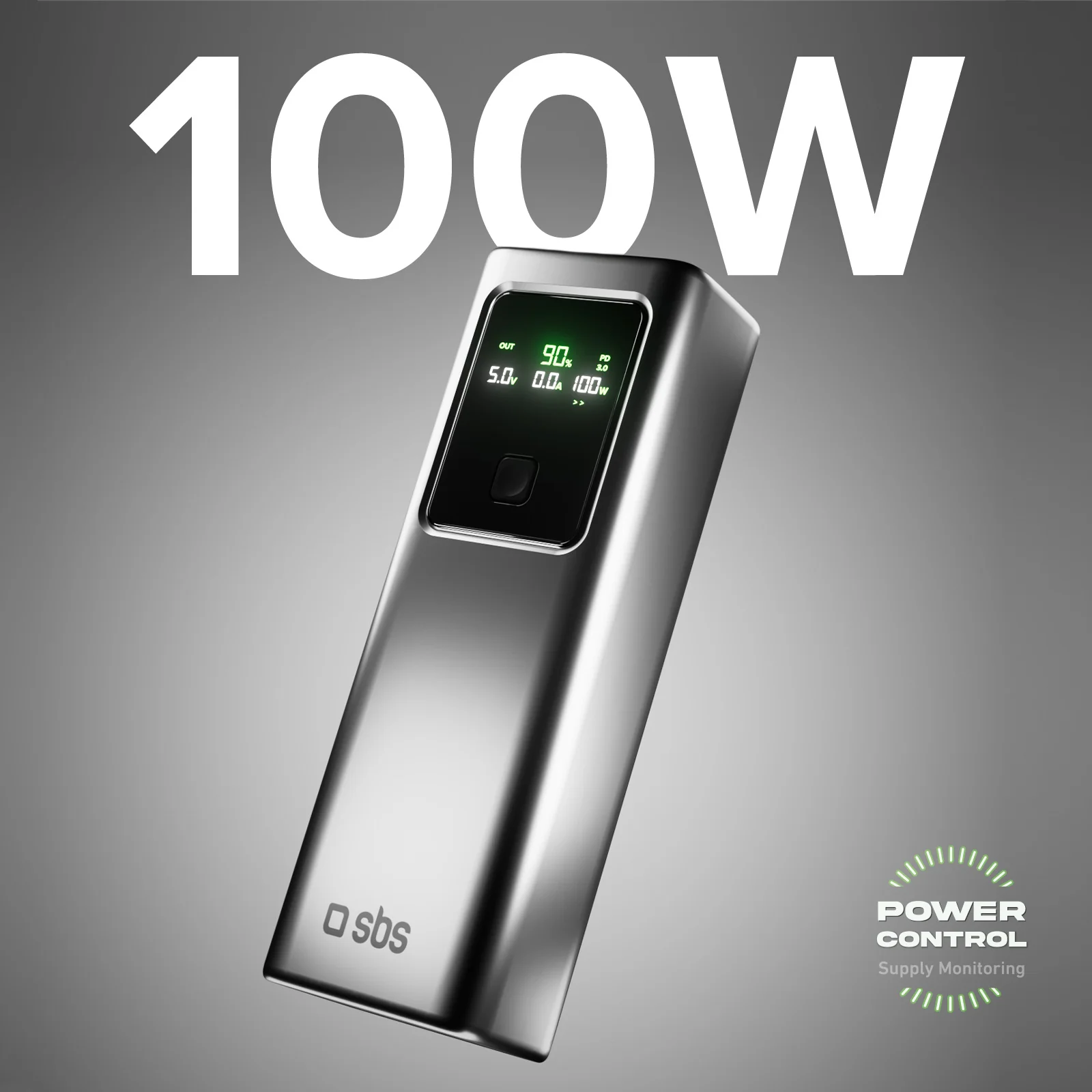 LCD Power Bank 20.000 mAh con PD 100W - Image 3