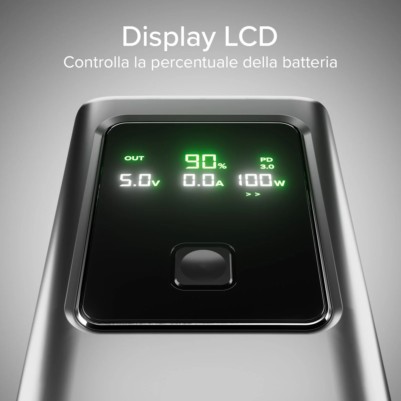 LCD Power Bank 20.000 mAh con PD 100W - Image 9