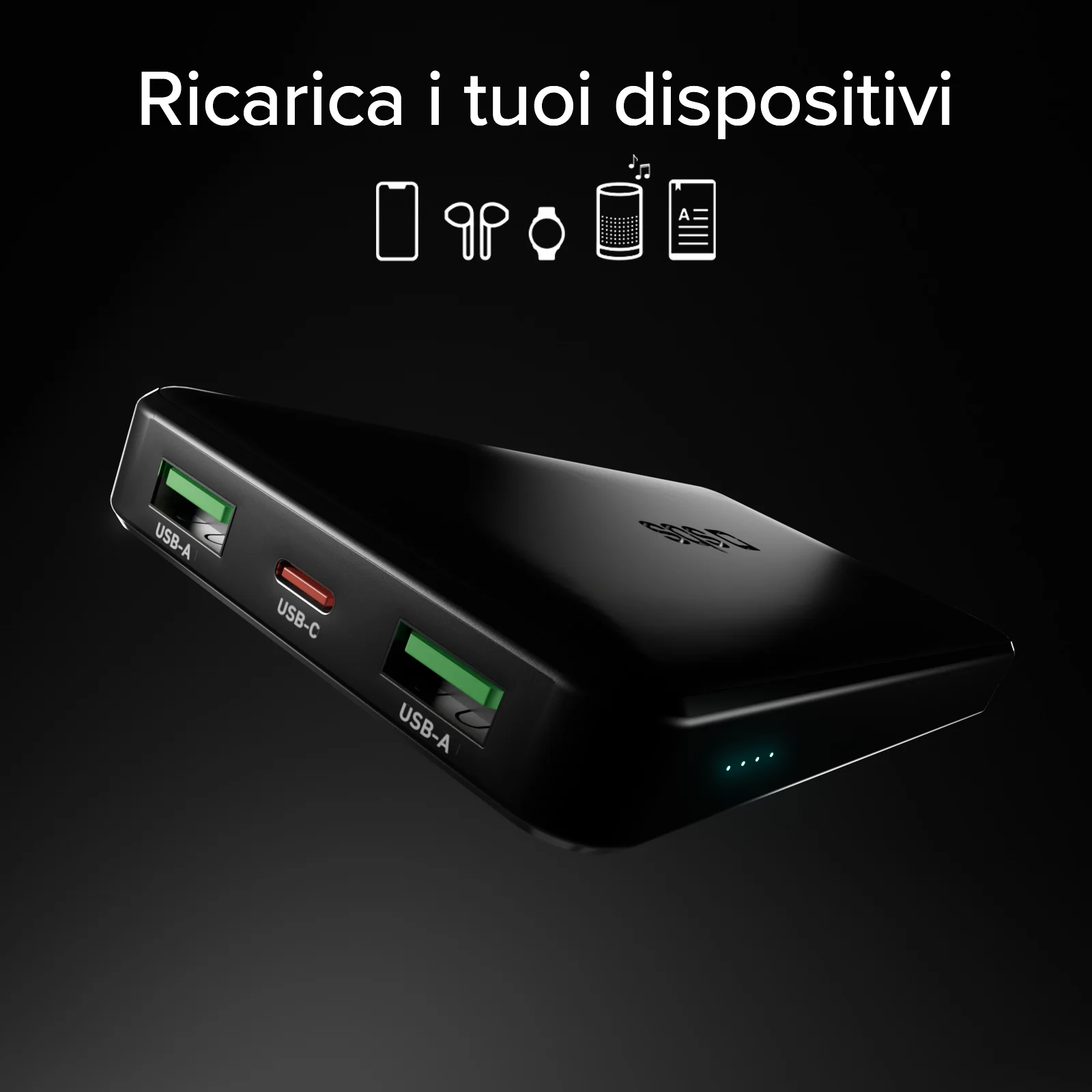 Powerbank da 10.000 mAh con tecnologia Power Delivery (PD) da 20W - Image 7