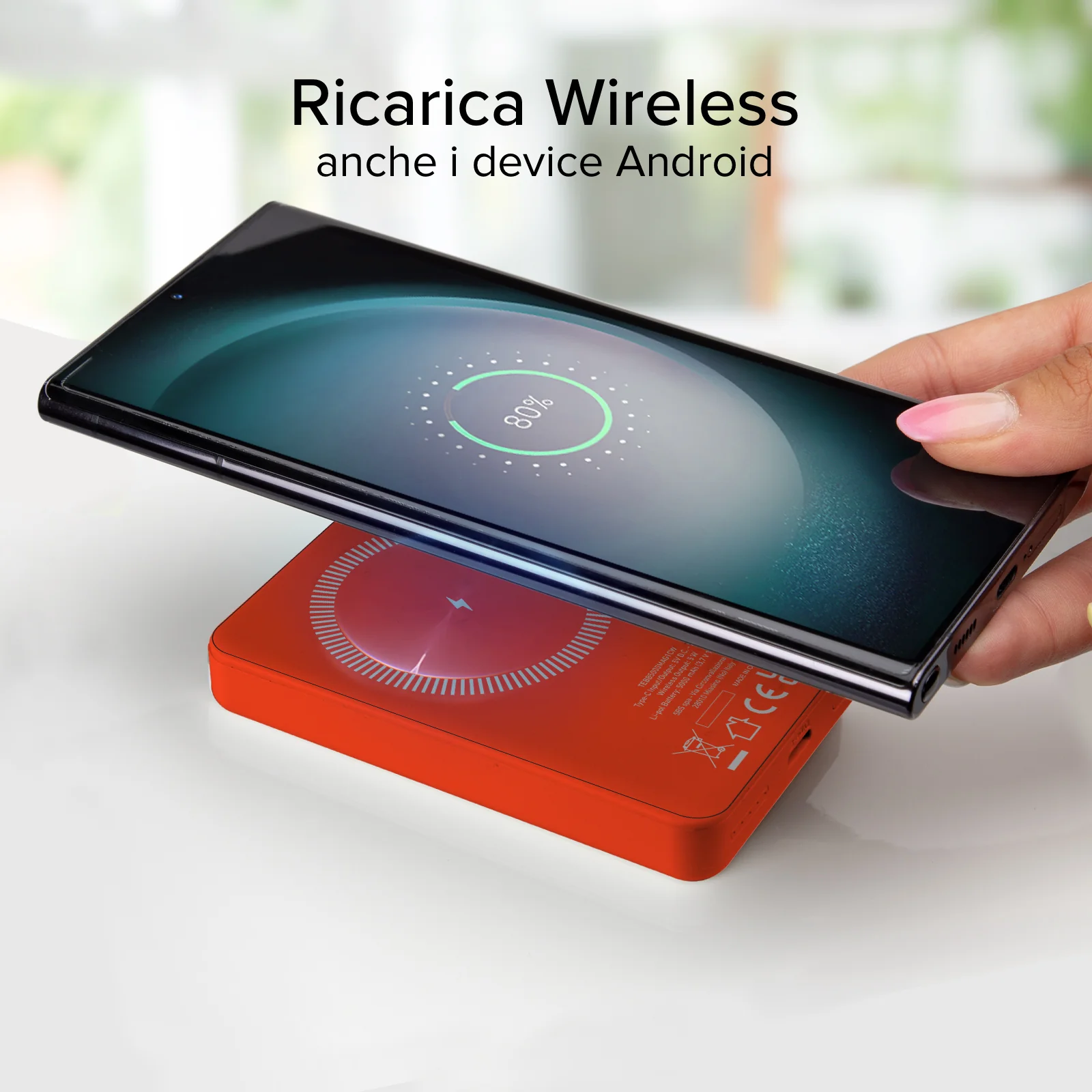 Power bank mag 5.000 mAh Wireless compatibile con iPhone con ricarica MagSafe - Image 32