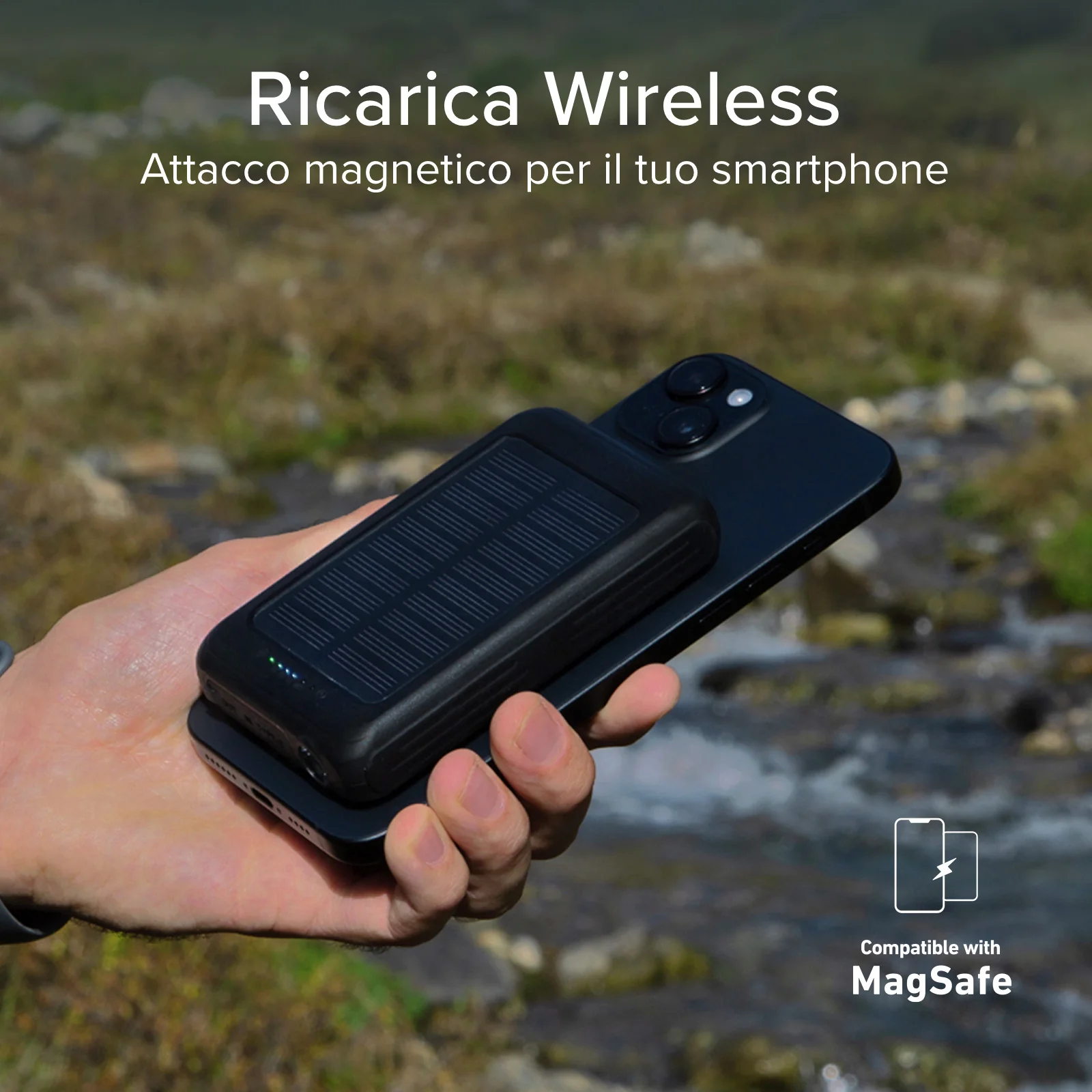 Powerbank solare 5000 mAh con ricarica wireless - Image 8