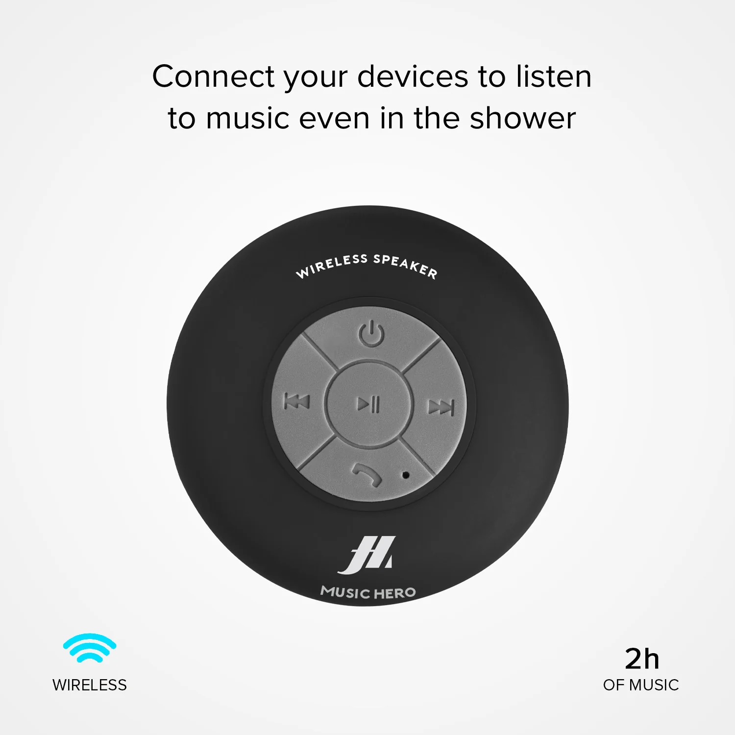Octopump 3 Watt - Speaker Wireless con ventosa - Image 3
