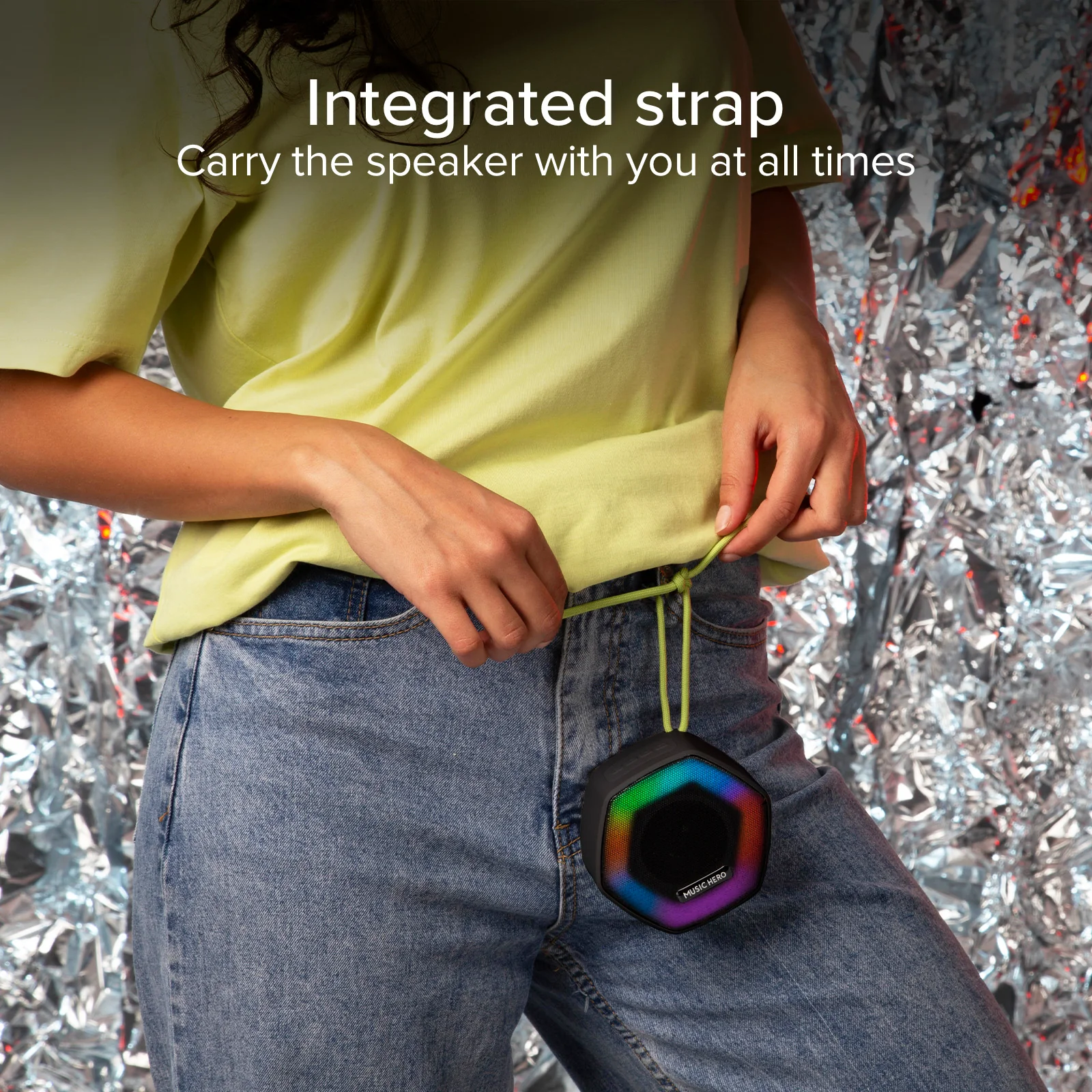 Speaker wireless 5W IBIZA con LED multicolor - Image 11