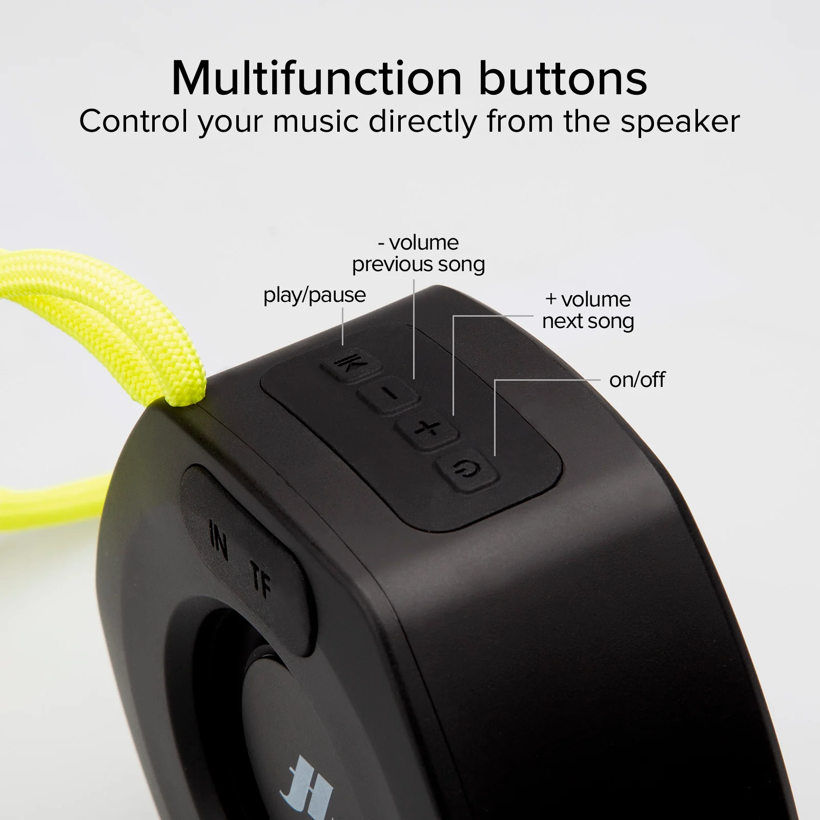 Speaker wireless 5W IBIZA con LED multicolor - Image 12