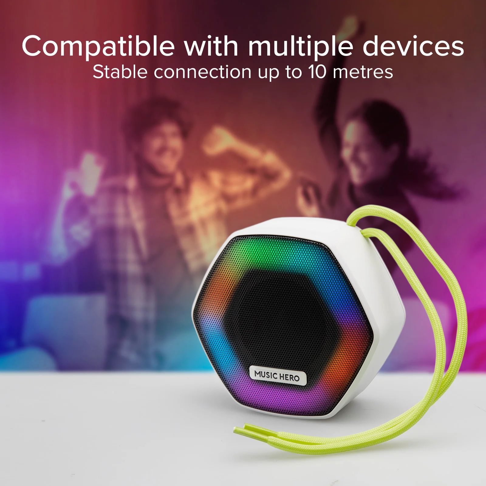Speaker wireless 5W IBIZA con LED multicolor - Image 15