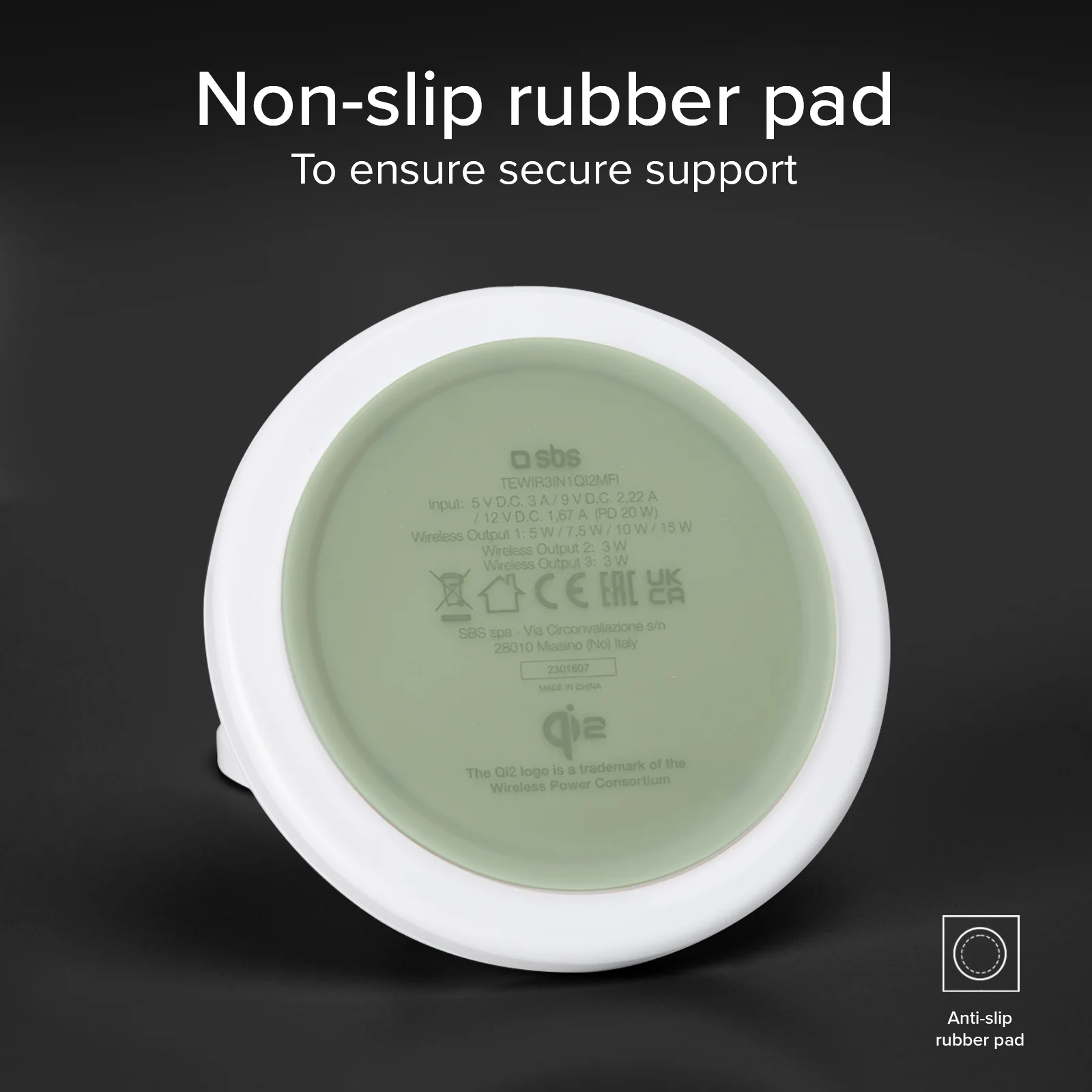 Stazione ricarica wireless Qi2 per cellulari, Apple Watch, auricolari wireless - Image 19