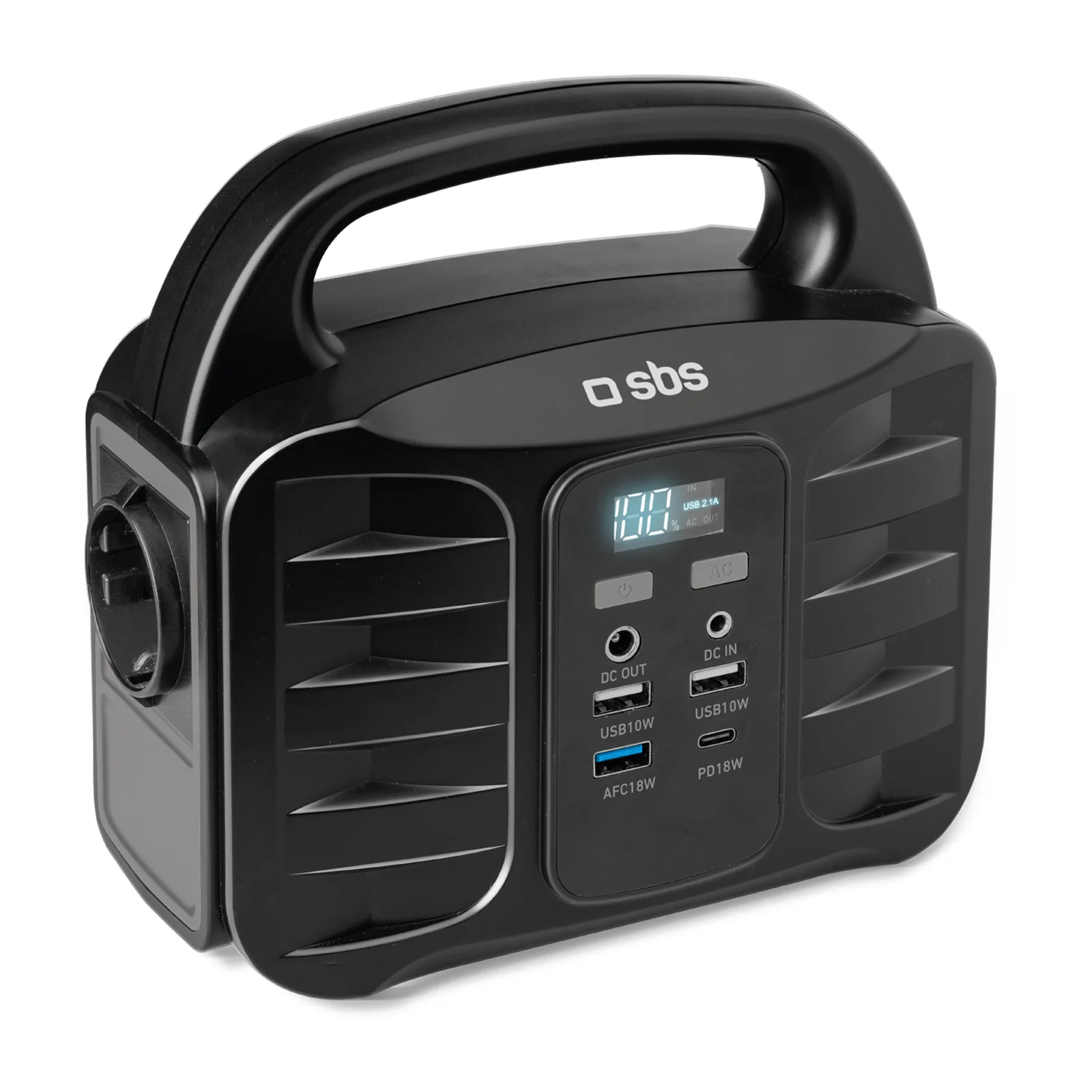 Stazione di ricarica portatile 150 Watt - con USB-A, USB-C, presa AC, presa DC