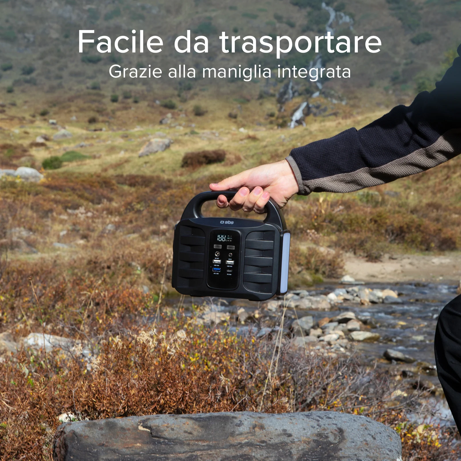 Stazione di ricarica portatile 150 Watt - con USB-A, USB-C, presa AC, presa DC - Image 11