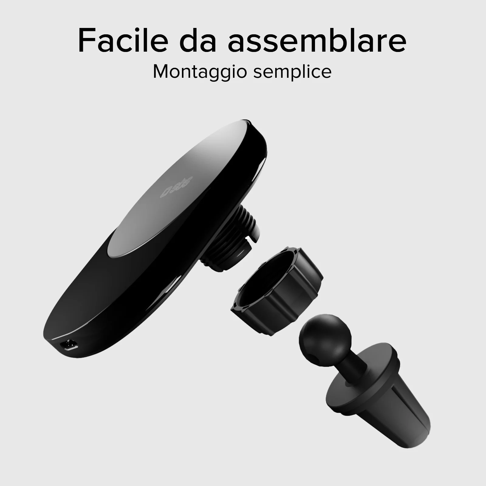 Supporto auto per iPhone compatibili con ricarica MagSafe - Image 11
