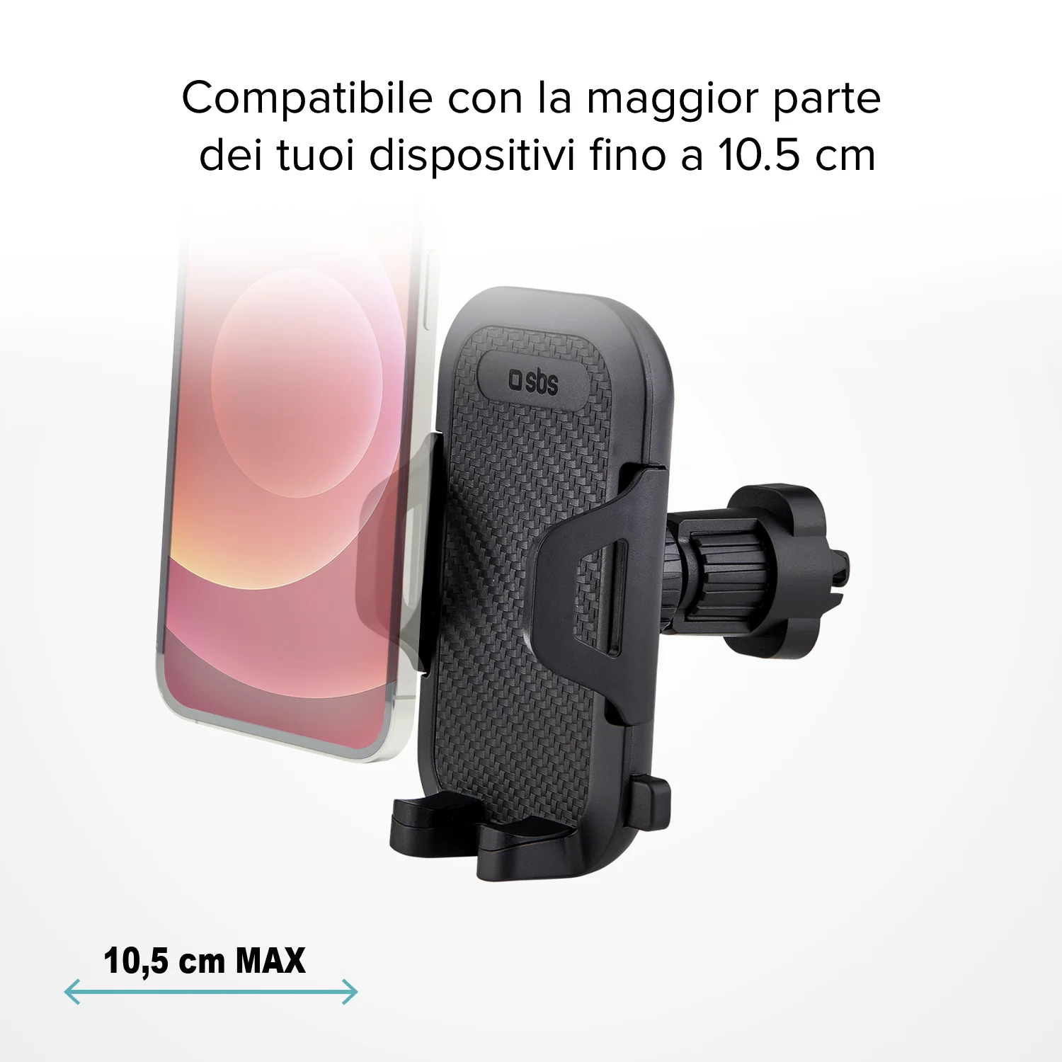 Hoole - Supporto auto per telefono con fissaggio clip a vite - Image 3