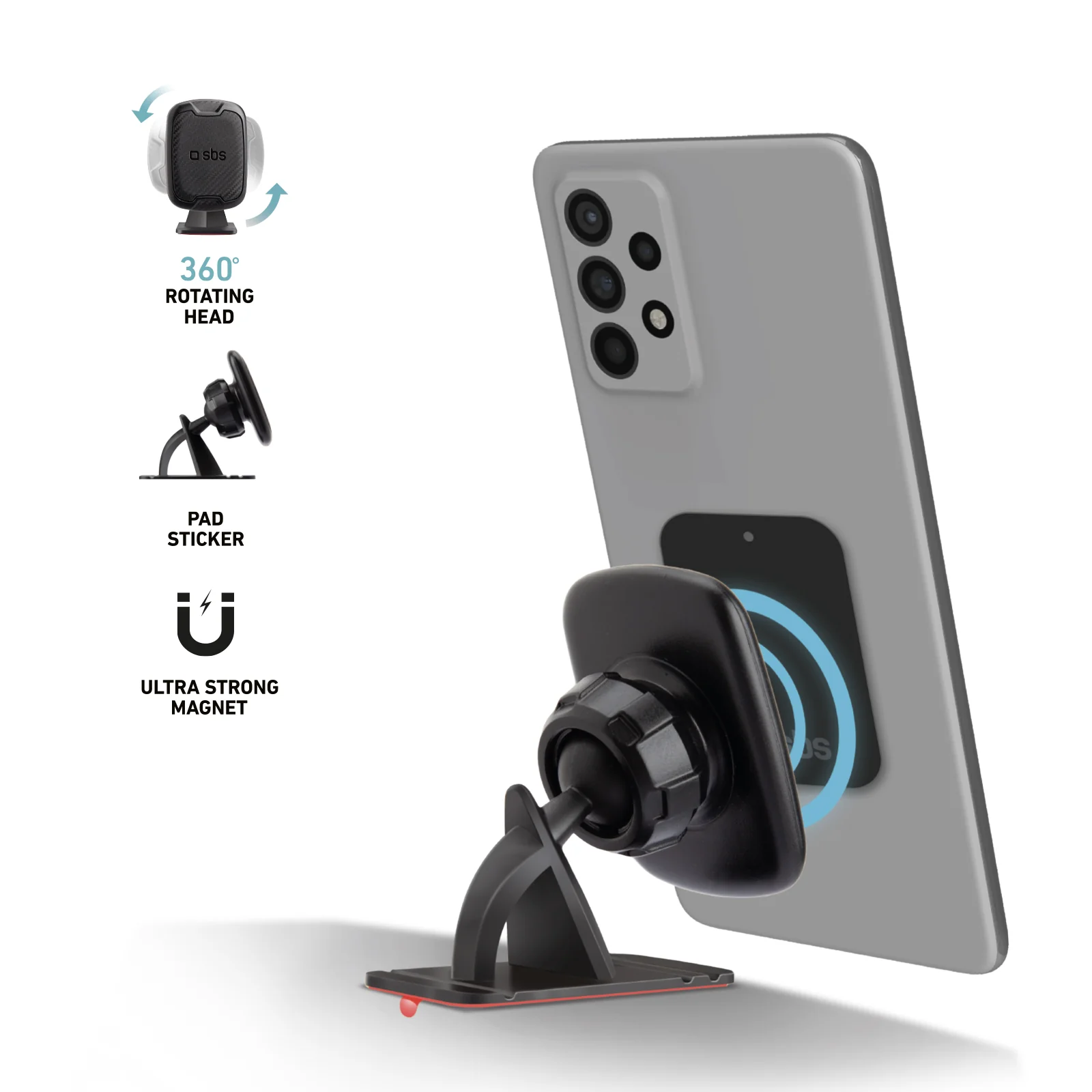 Colorado - Supporto auto magnetico per telefono con base adesiva - Image 2