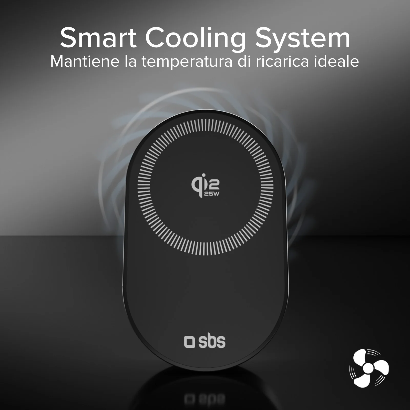 Supporto auto con ricarica magnetica Qi2.2 da 25 W e ventola di raffreddamento - Image 17