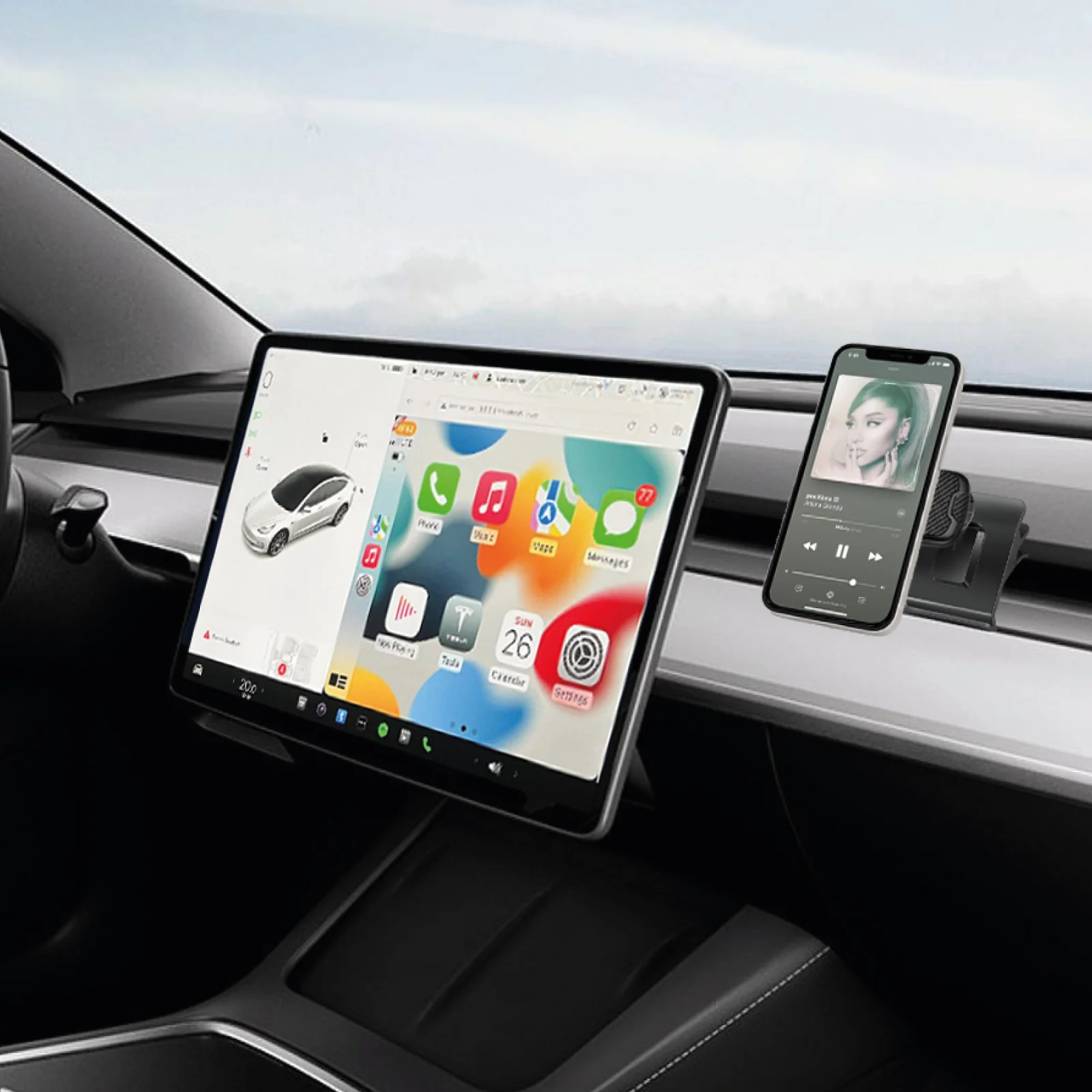 Supporto per auto per Tesla 3, S, X, Y - Image 5