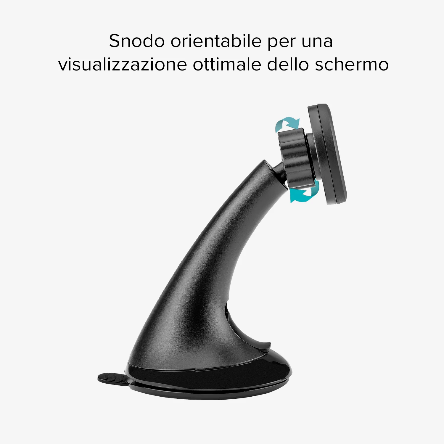 Wind Wide - Supporto auto orientabile per telefono con fissaggio a ventosa - Image 5