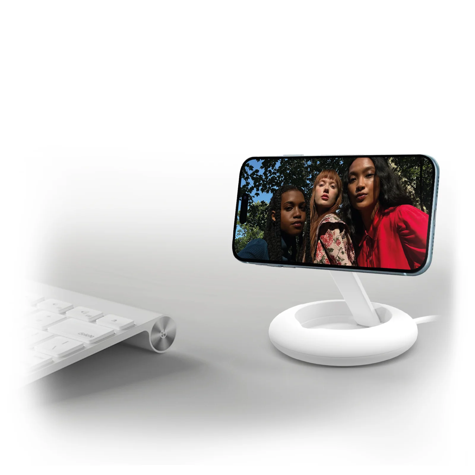 Supporto da tavolo con caricatore wireless integrato - Image 2