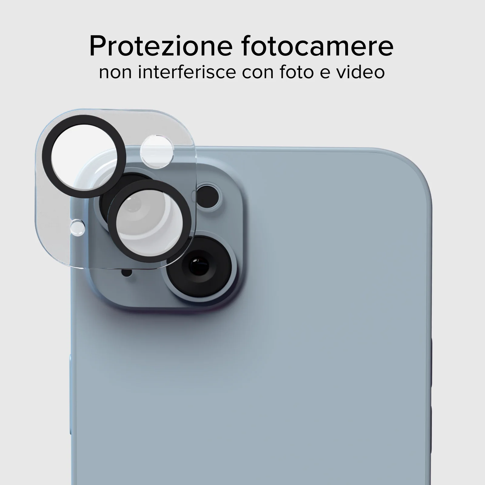 Vetro per fotocamera dell'iPhone 15/15 Plus, con materiale D3O - Image 4