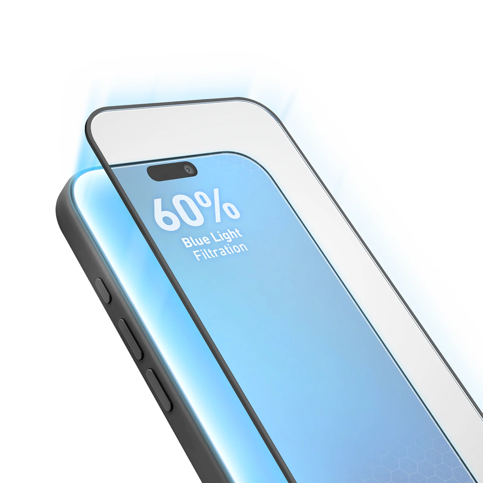 Vetro Protettivo Anti-Luce Blu Full Cover con tecnologia Eyesafe® CPF60 per iPhone 17 Pro